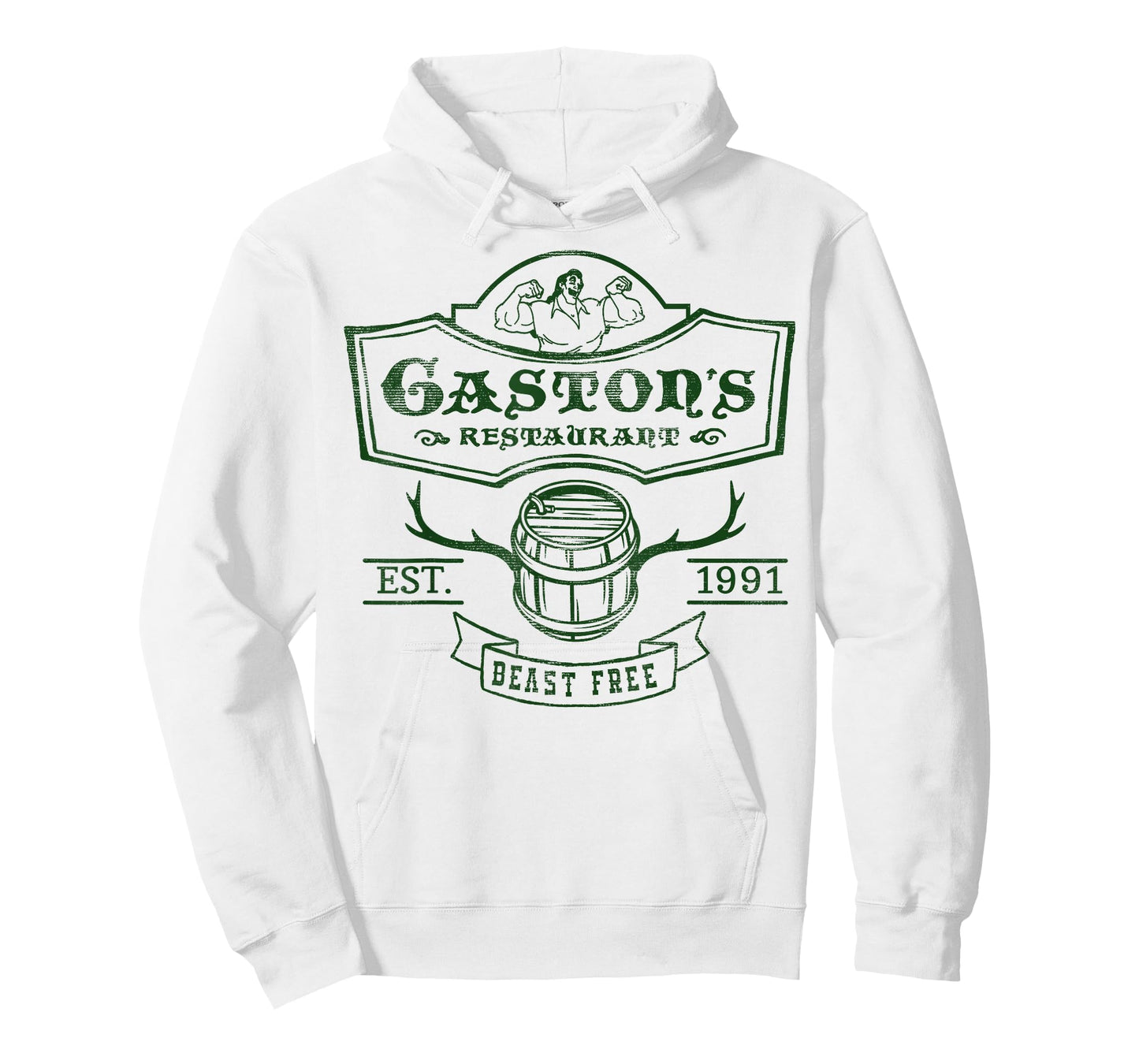 Disney Beauty and the Beast Gaston's Pub Graphic T-Shirt T-Shirt