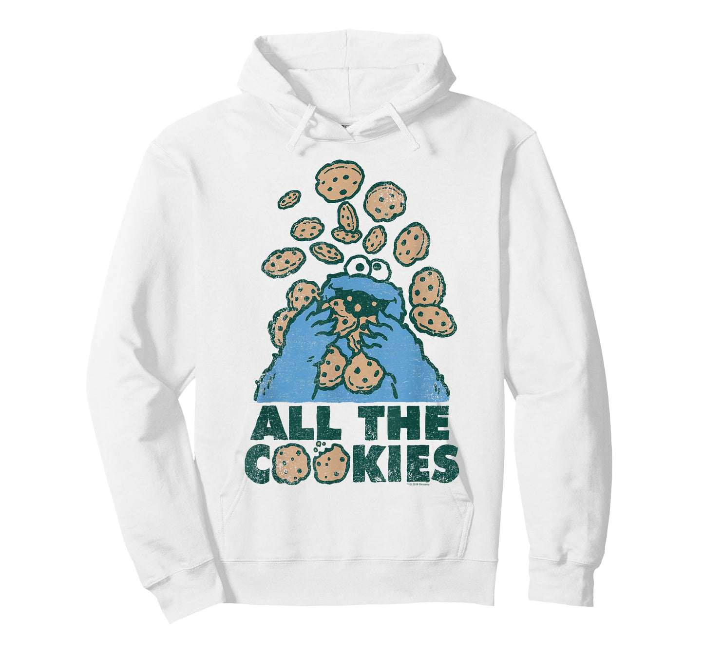 Sesame Street Cookie Monster All the Cookies T-Shirt