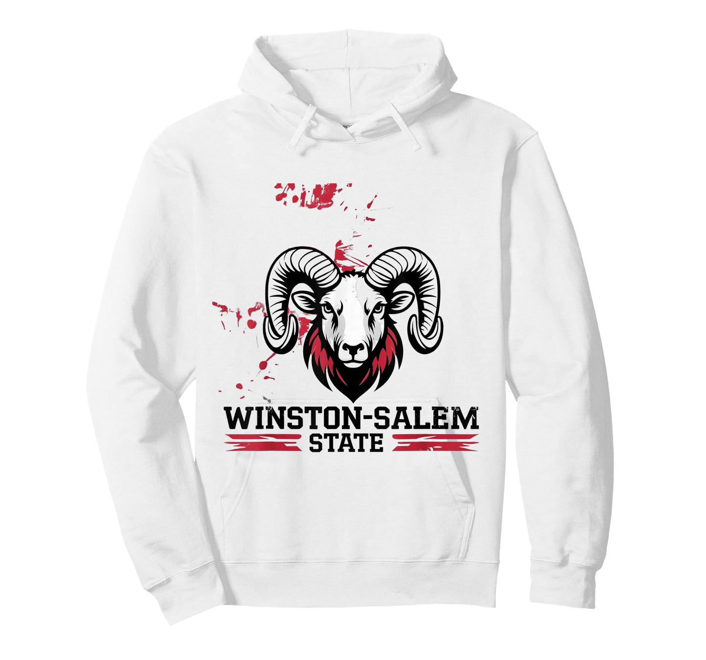 Winston-Salem State WSSU Graffiti Rams Graphic T-Shirt