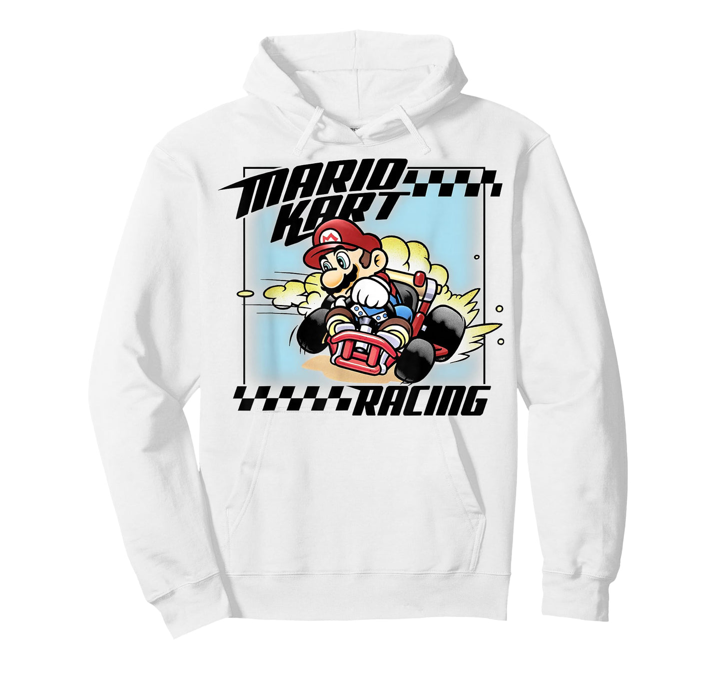 Mario Kart Racing Slide Drift Graphic T-Shirt T-Shirt