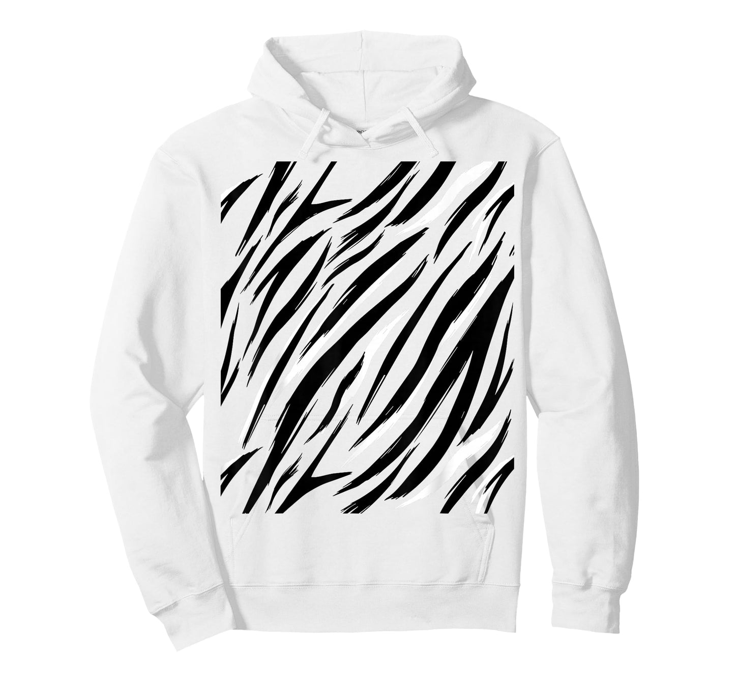 Tiger Print Stripes Animal Cute Easy Halloween Costume T-Shirt