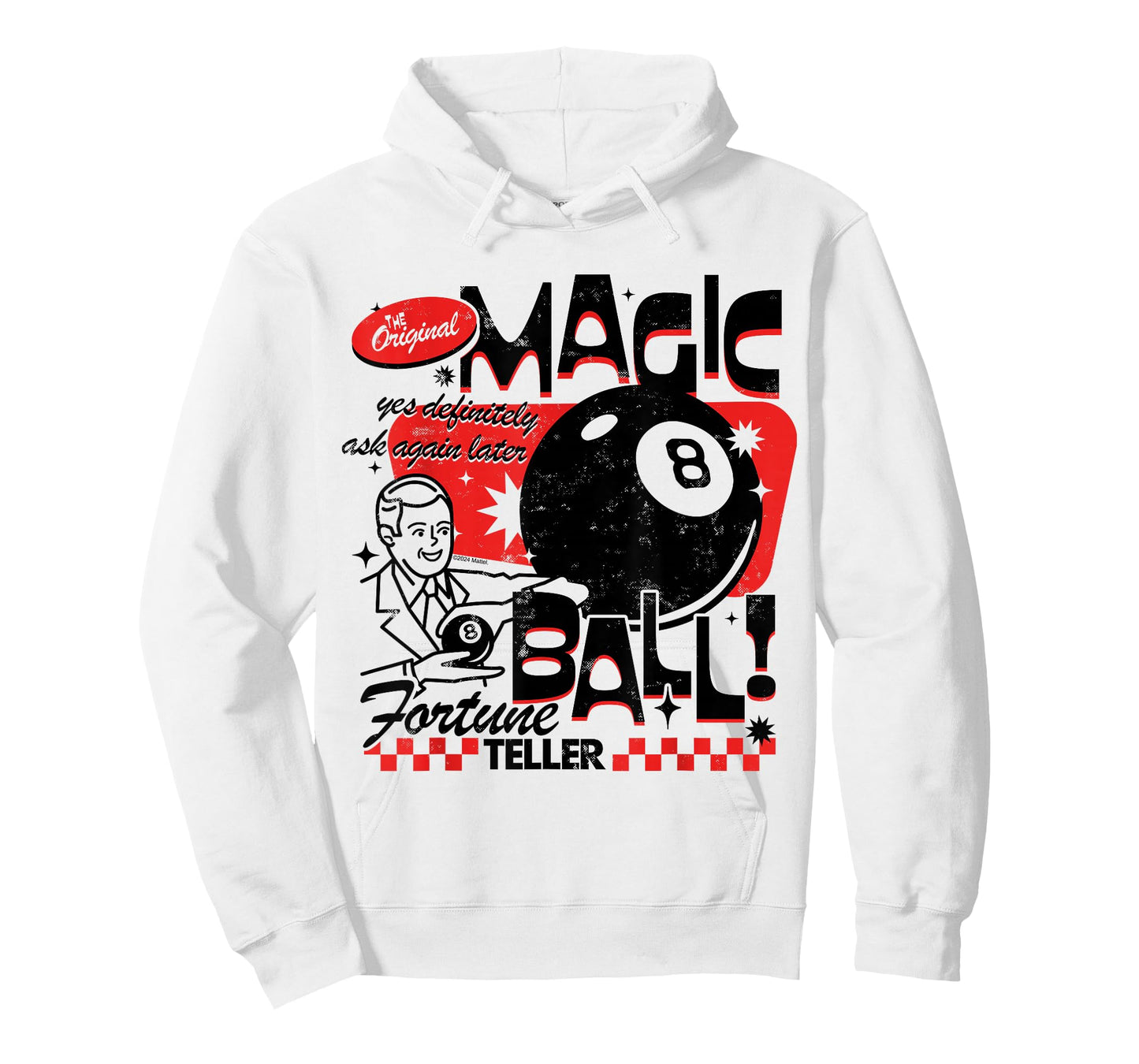 Magic 8 Ball - The Original Fortune Teller Vintage Pattern T-Shirt