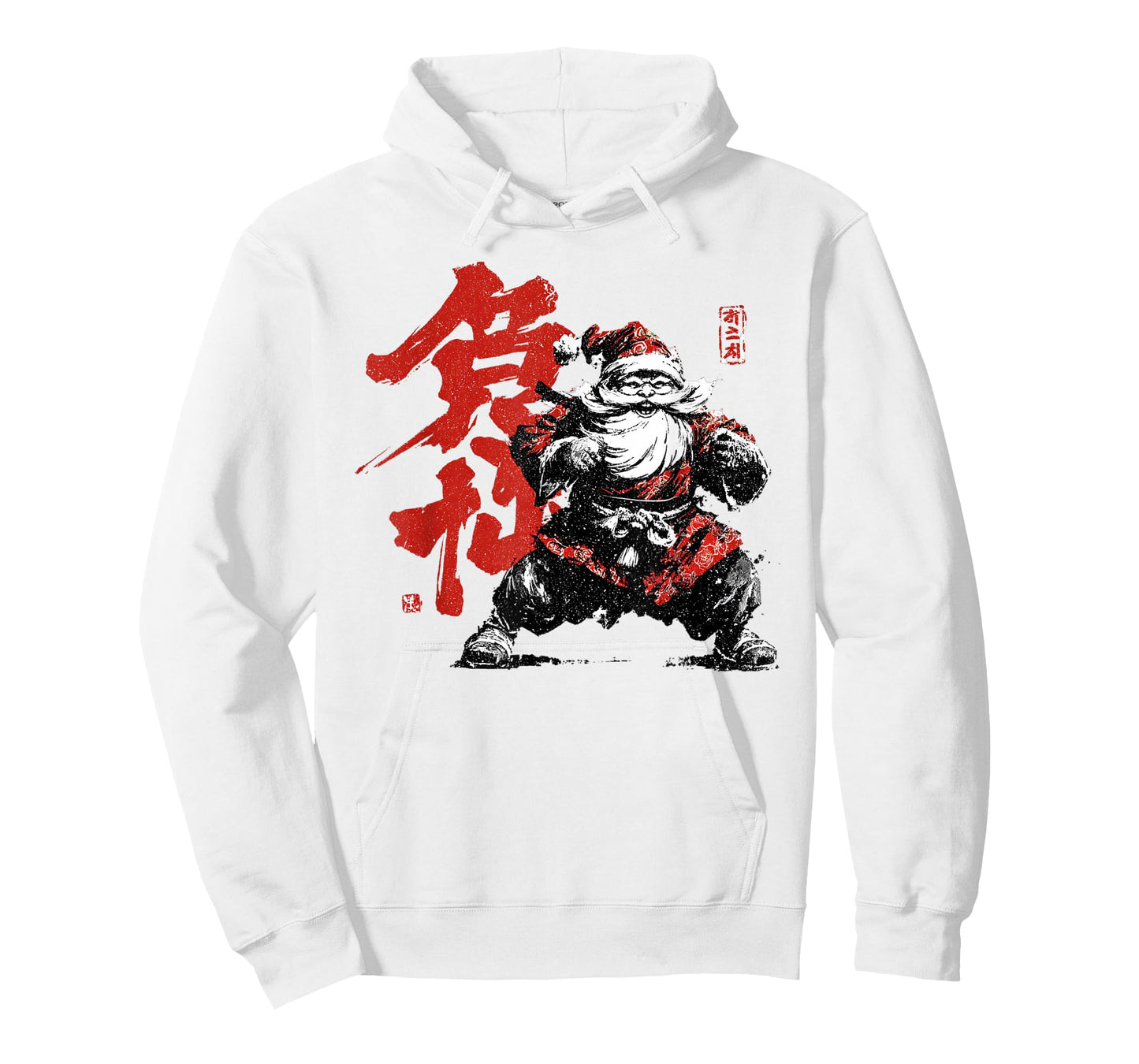 Samurai Santa Japanese Christmas T-Shirt