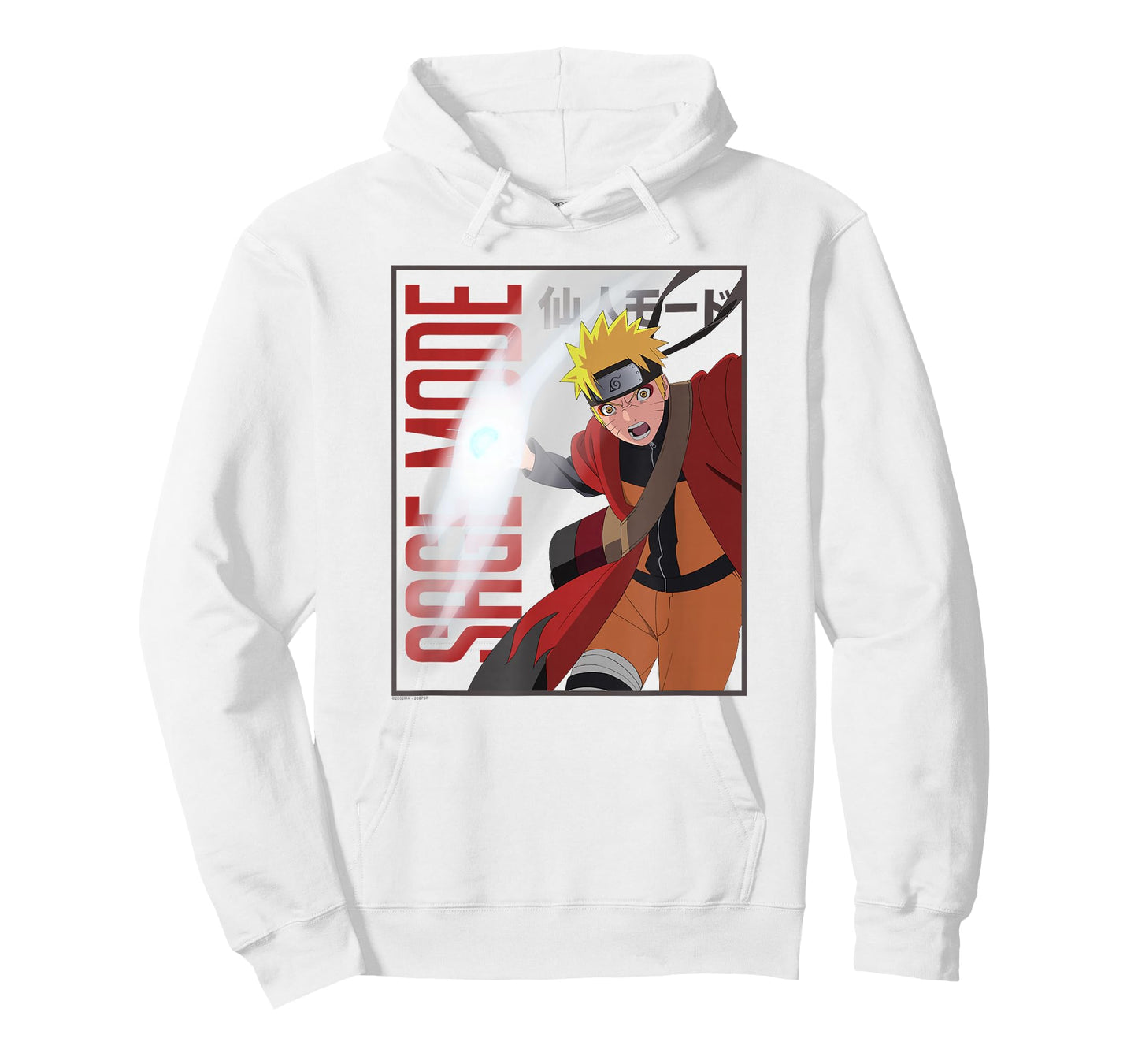 Naruto Shippuden Sage Mode Rasengan Justsu Anime T-Shirt