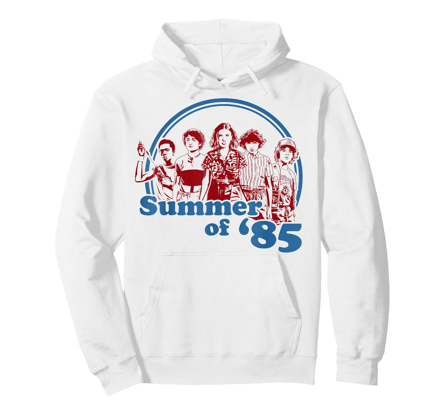 Netflix Stranger Things Summer Of '85 Group Shot T-Shirt