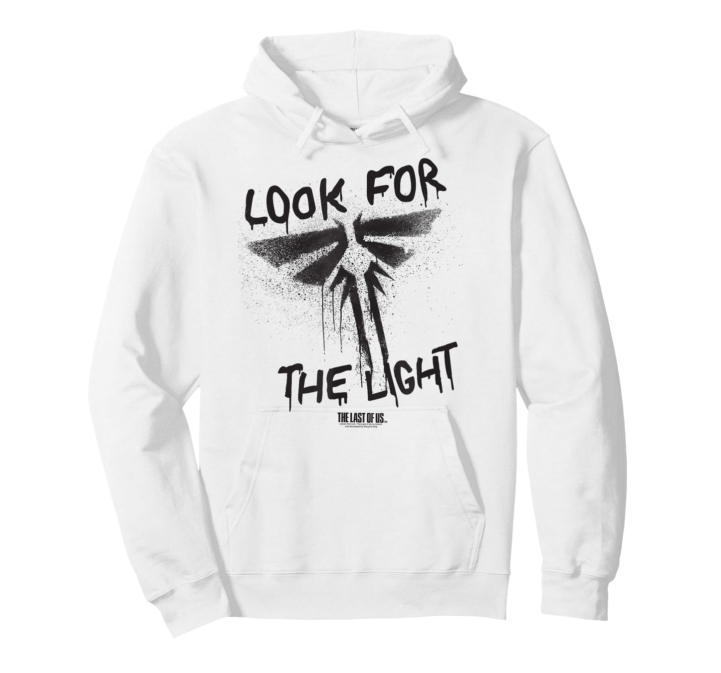 The Last of Us Look for the Light Firefly Spray Paint Game T-Shirt