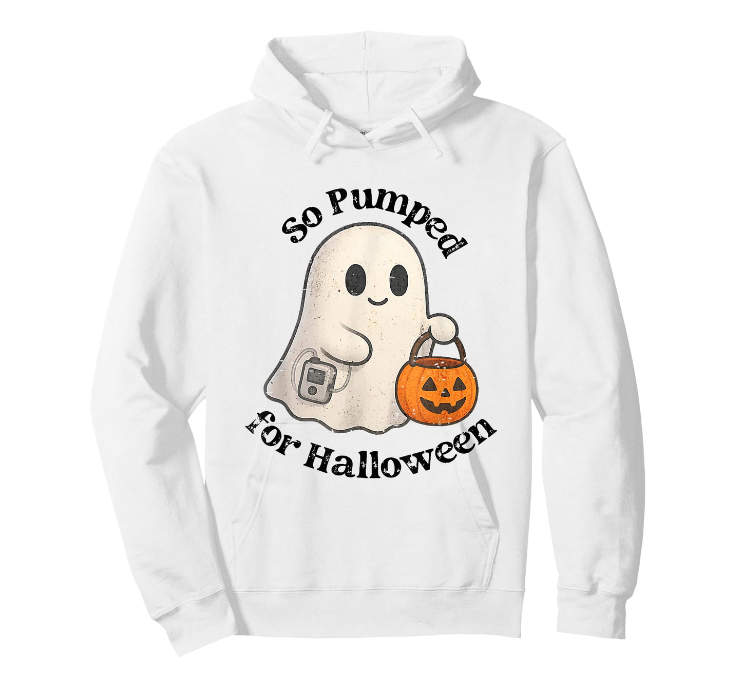 So Pumped Halloween T1D Cute Ghost Type 1 Diabetes Awareness T-Shirt