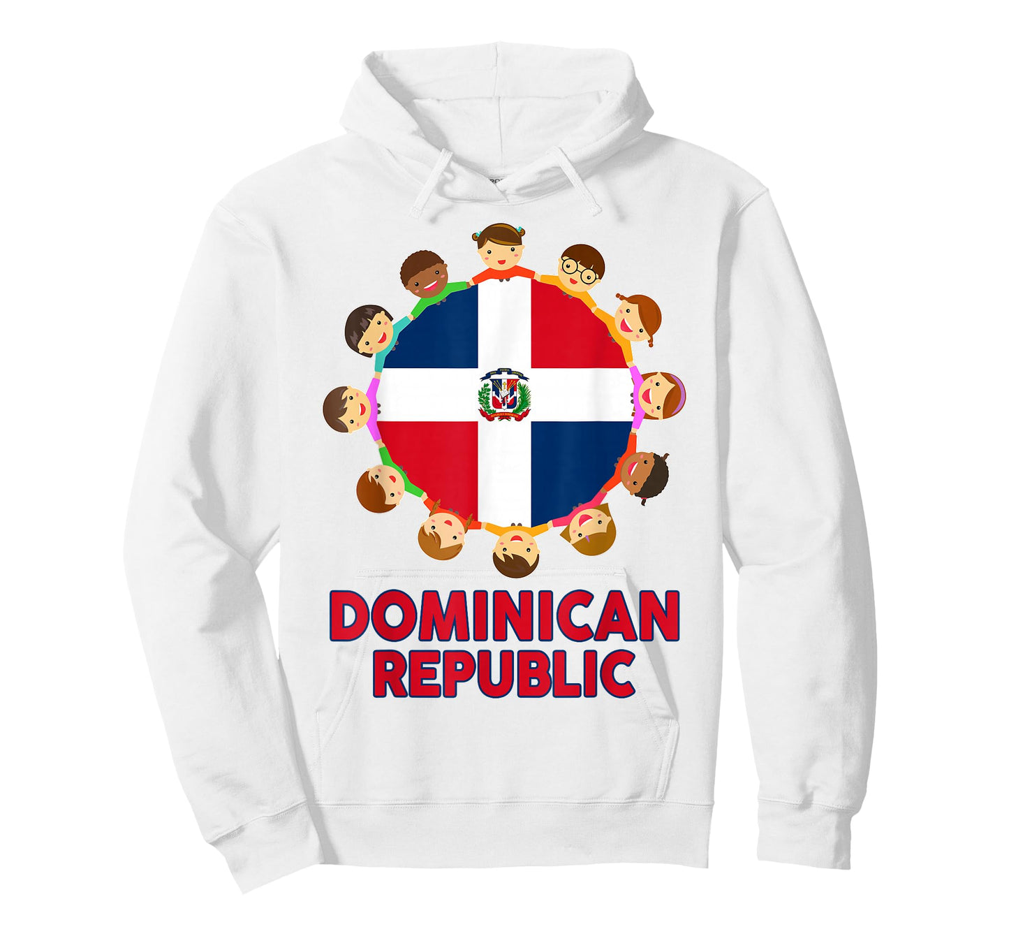 Toddler Dominican-Shirt Republic Flag Hispanic Heritage Kids T-Shirt