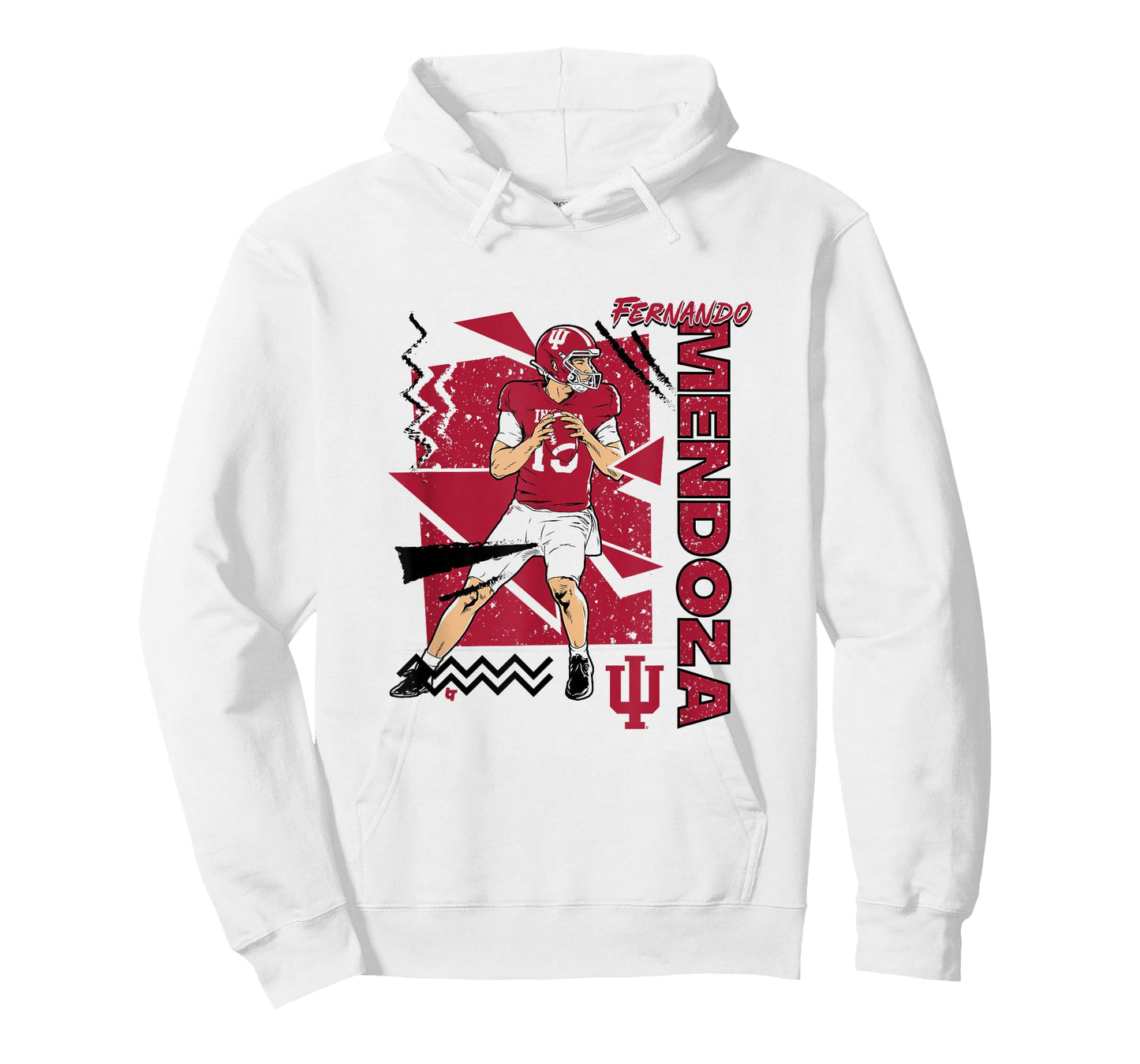 Indiana Football: Fernando Mendoza 90s Style T-Shirt