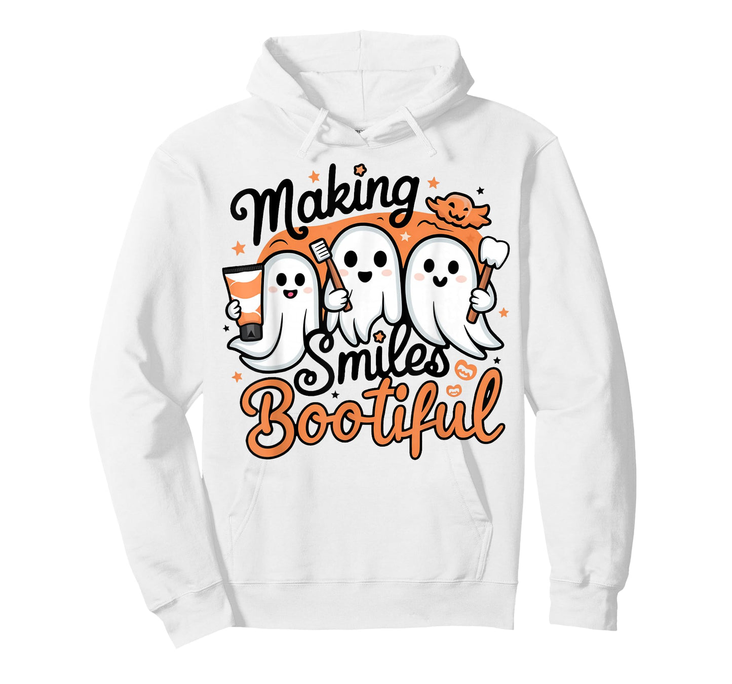 Making Smiles Bootiful Halloween Funny Ghost Dentist Dental T-Shirt