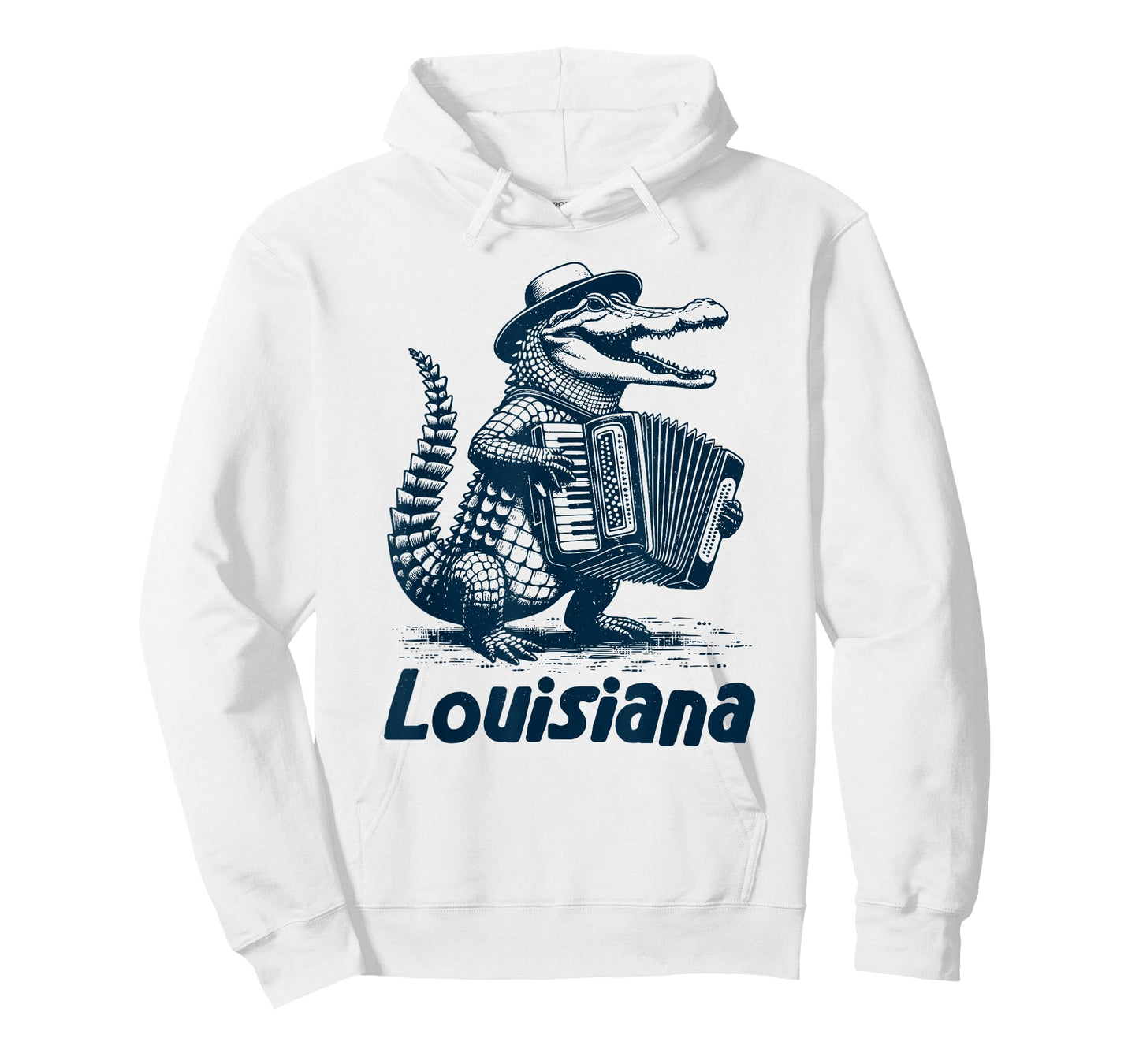 Louisiana Swamp Pop Alligators New Orleans Music T-Shirt