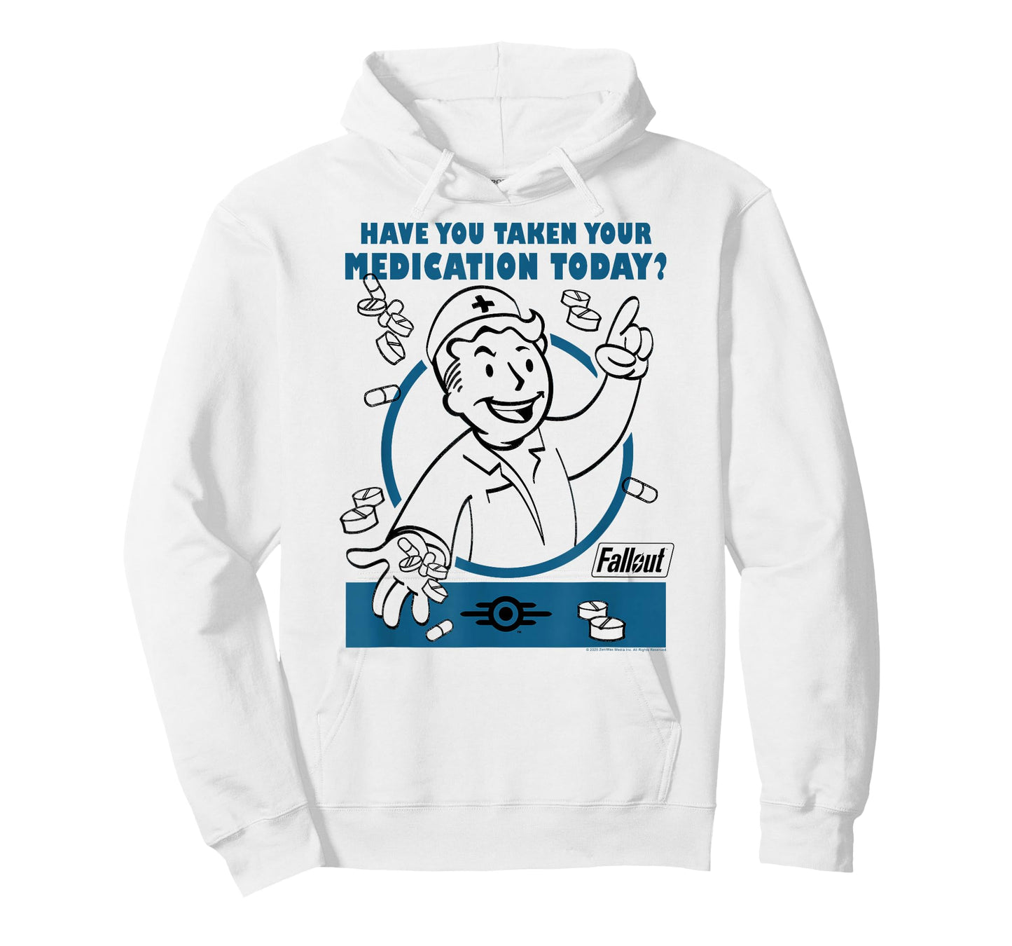 Fallout Video Game Vault Boy Taken Your Medication Today? T-Shirt