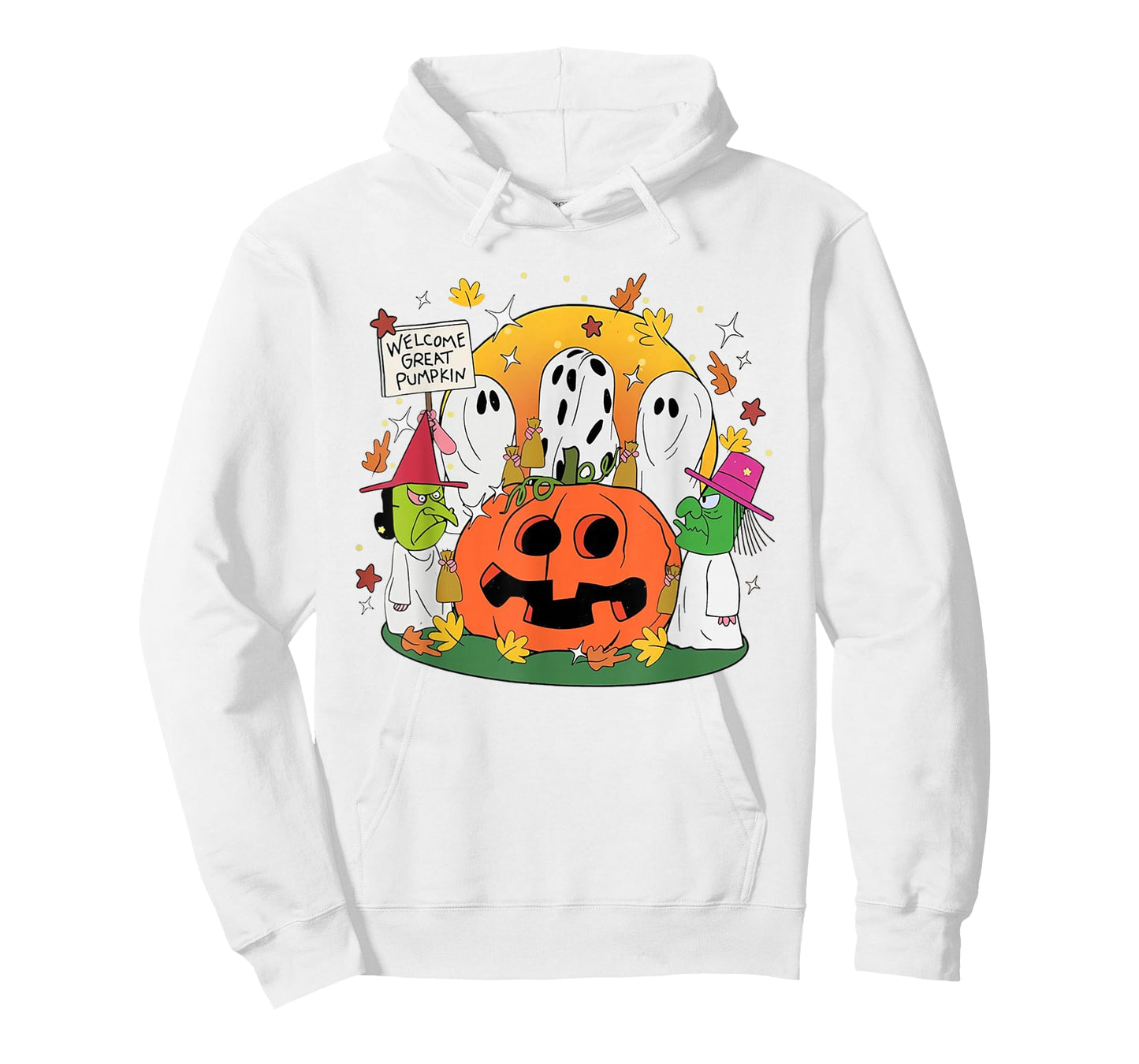 Welcome Great Pumpkin Boo Witch Pumpkin Halloween T-Shirt