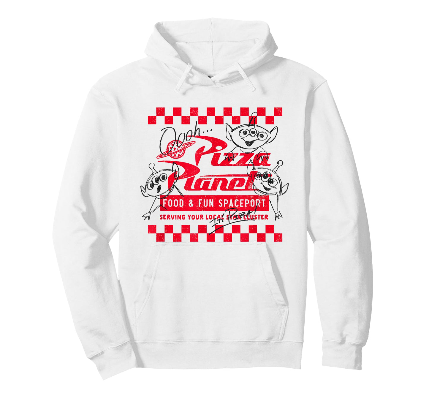 Disney Pixar Toy Story Pizza Planet Food & Fun Retro Logo T-Shirt