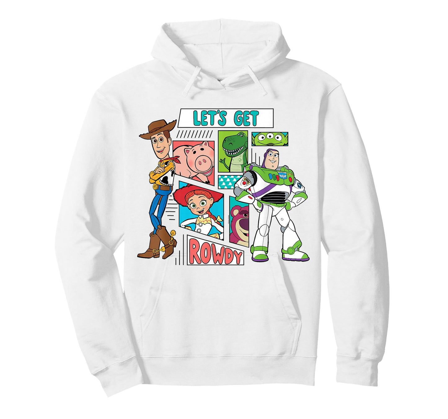 Disney & Pixar's Toy Story 30th Anniversary Let's Get Rowdy T-Shirt