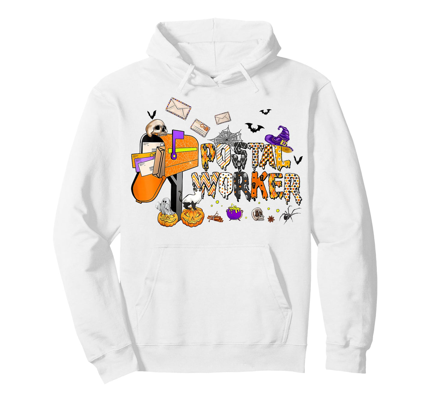 Funny Postal Worker Halloween Costume Mail Lady Post Office T-Shirt