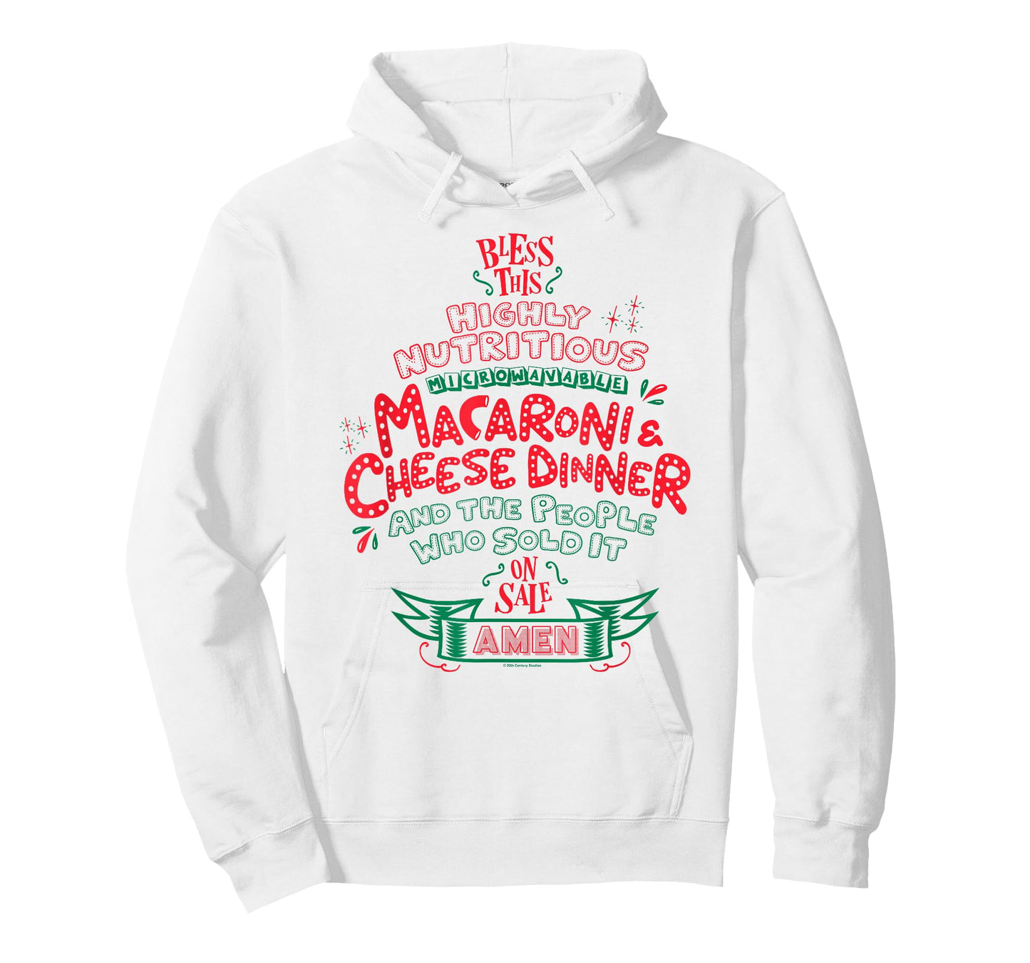 Home Alone Christmas Bless This Highly Nutritious Macaroni T-Shirt