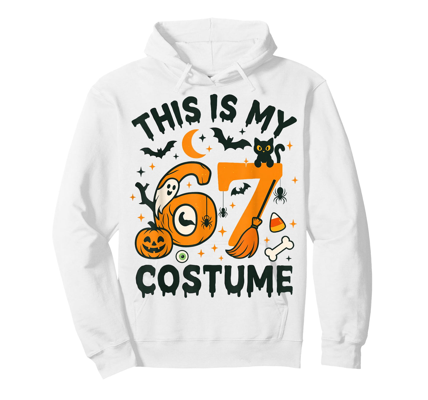This is My Halloween 67 Costume Meme Saying 6 7 Number 6 7 T-Shirt