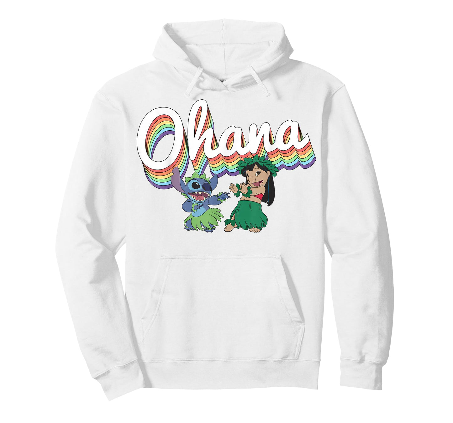 Disney Lilo & Stitch Ohana Rainbow T-Shirt