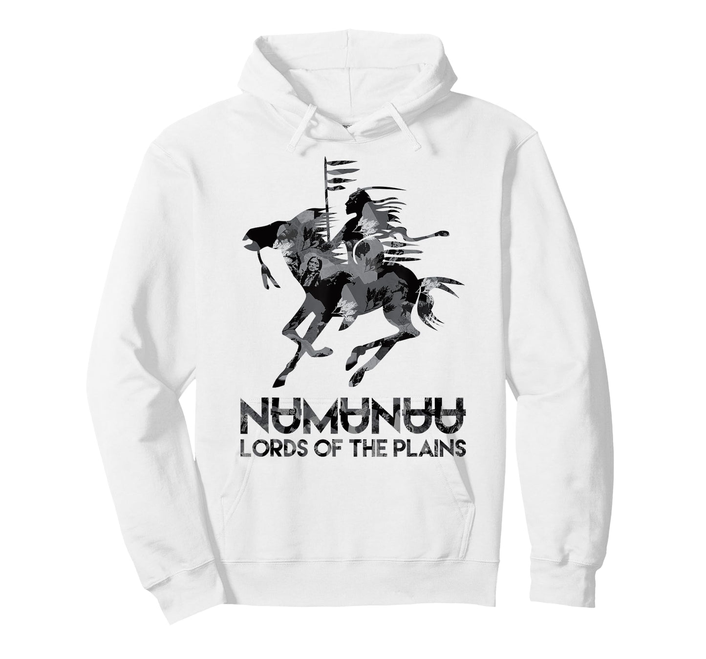 Numunuu Lords of the Plains, Quanah Parker Camo T-Shirt
