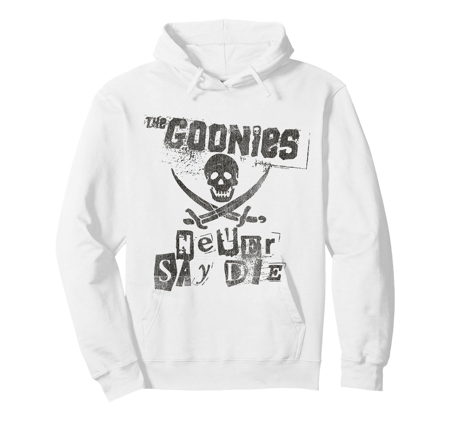 The Goonies Never Say Die Punk Letters Movie T-Shirt