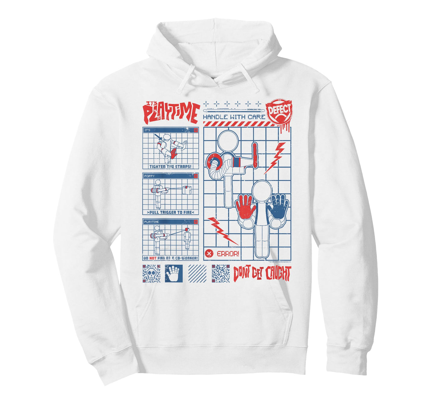 Poppy Playtime It's Playtime Player Instruction Manual T-Shirt