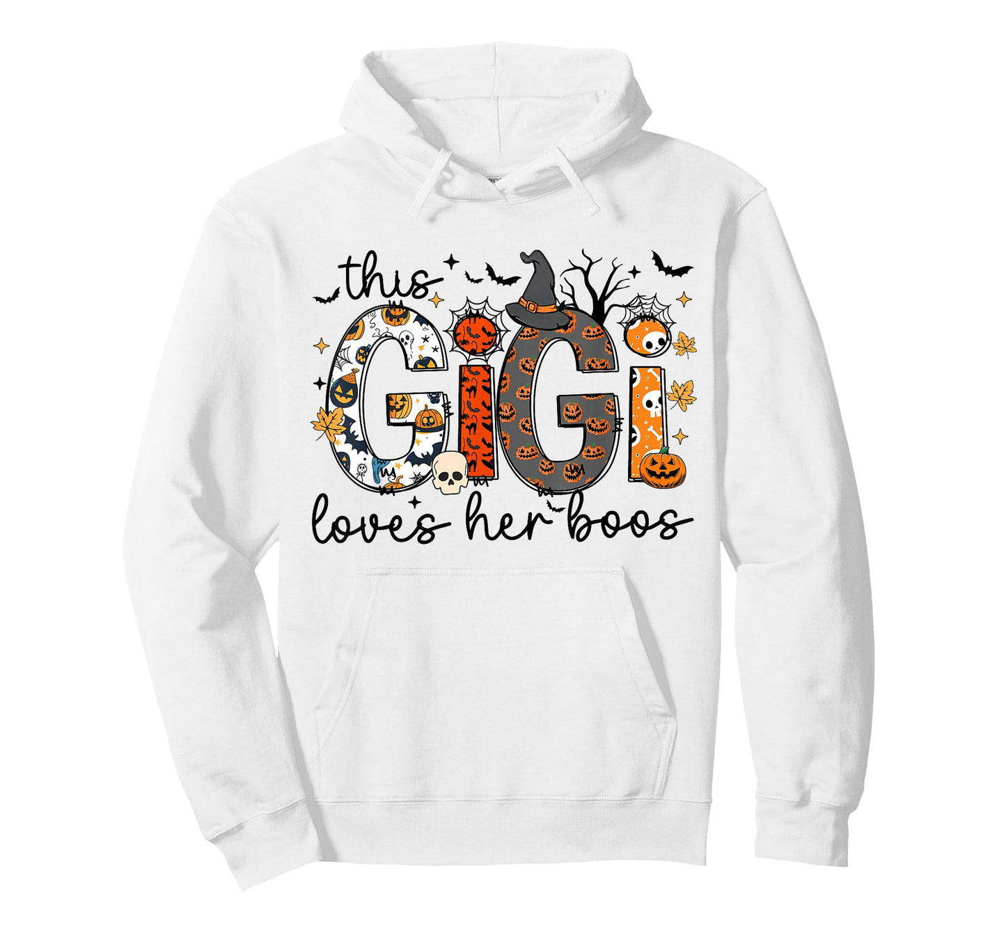 This Gigi Loves Her Boos Halloween Spooky Family Matching T-Shirt