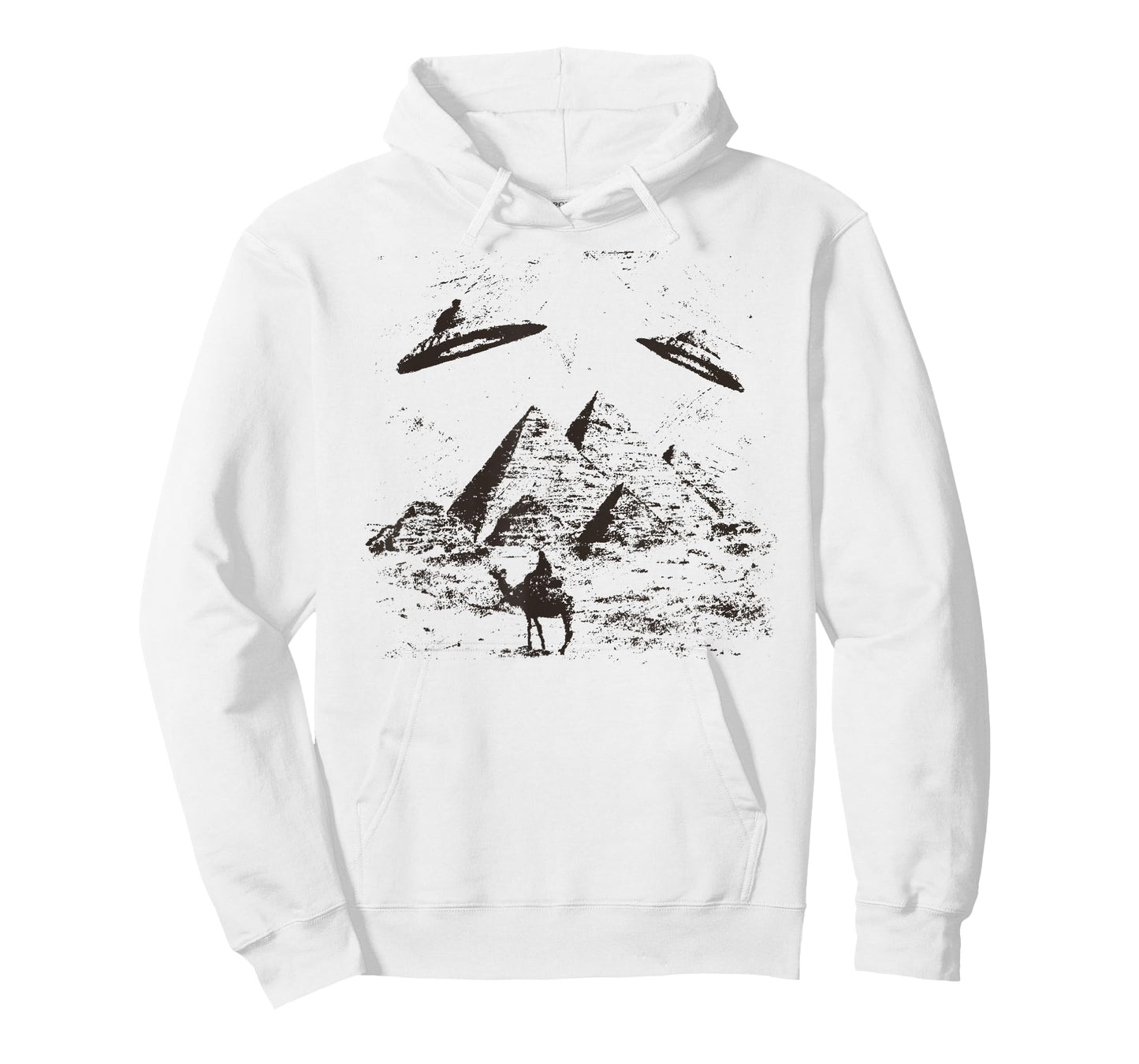 Alien Pyramid T-Shirt I Vintage Aliens UFO Day T-Shirt
