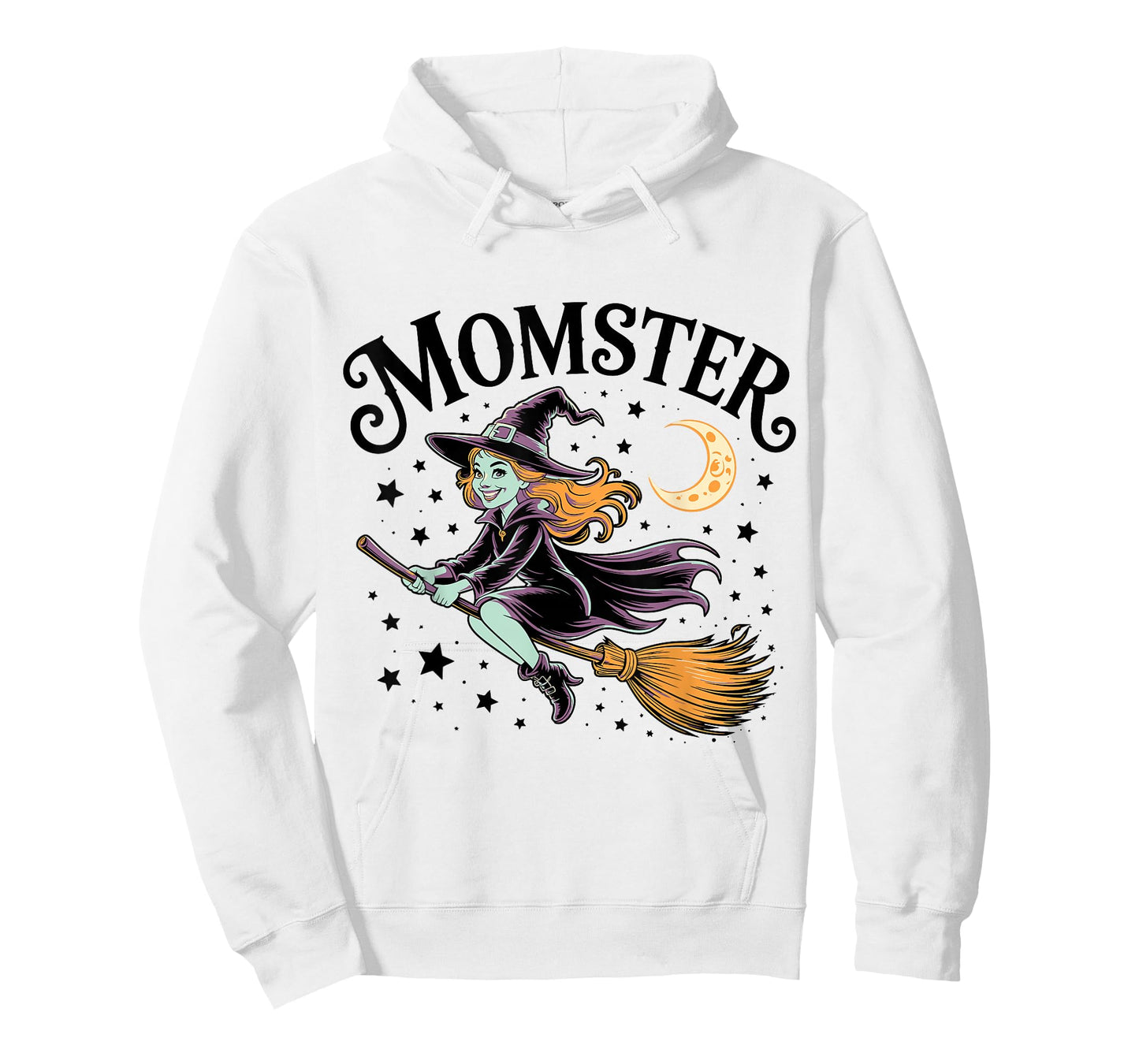 Momster Funny Halloween Mom Witch T-Shirt
