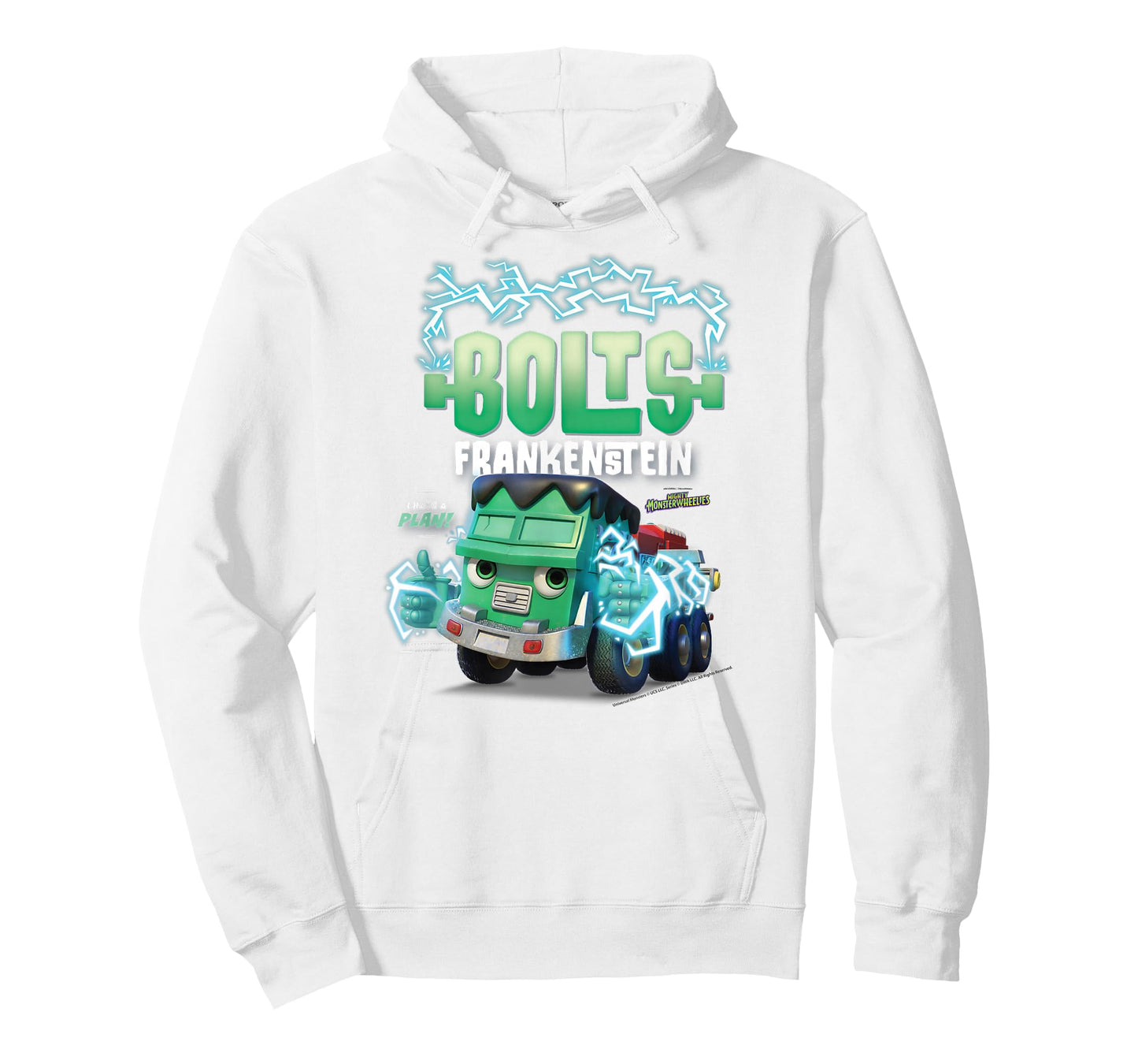 DreamWorks Mighty MonsterWheelies Bolts Frankenstein T-Shirt