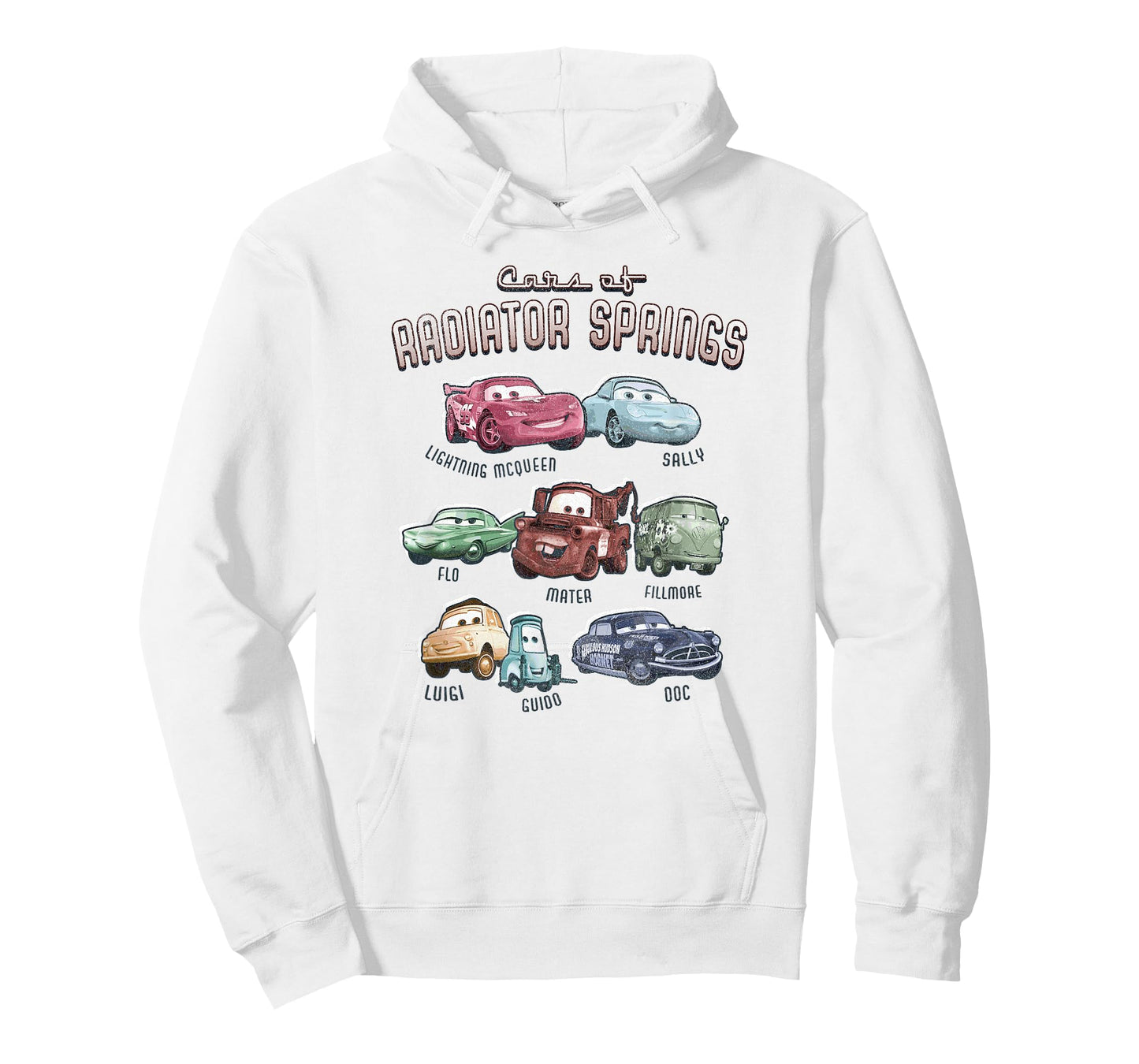 Disney Pixar Cars Cast of Radiator Springs T-Shirt Small