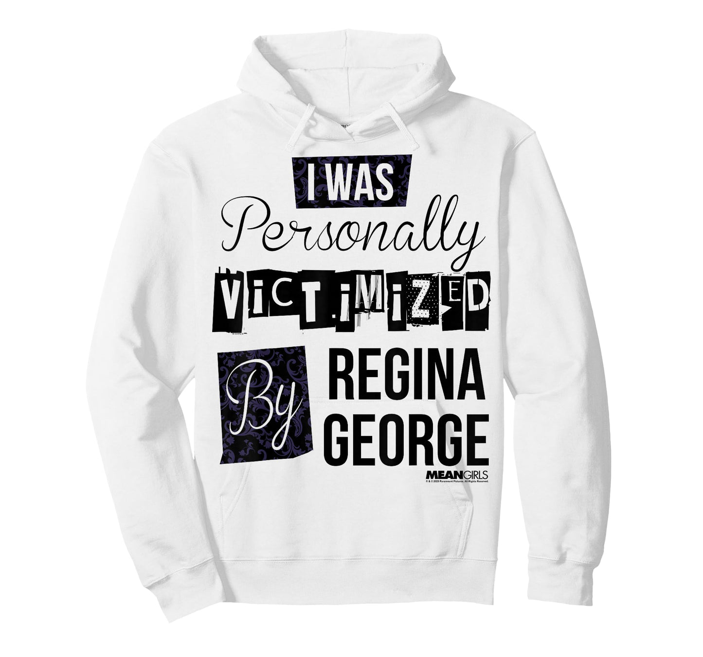 Mean Girls I Was Personally Victimized By Regina George Text T-Shirt