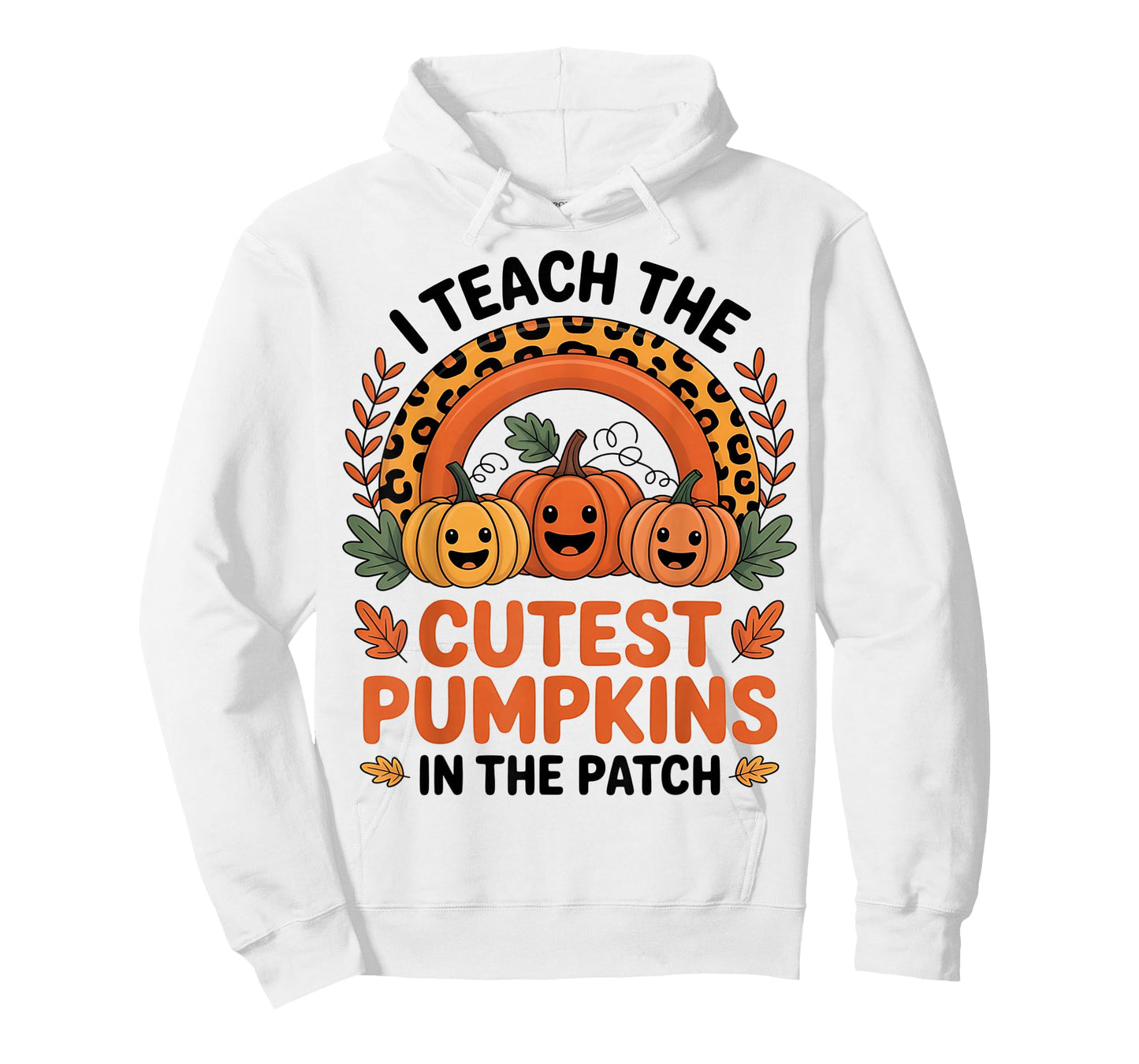 I Teach The Cutest Pumpkins in The Patch Teacher Halloween T-Shirt