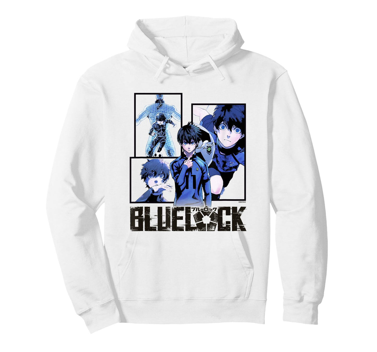 Blue Lock Yoichi Isagi The Mind On The Game Big Split Logo T-Shirt