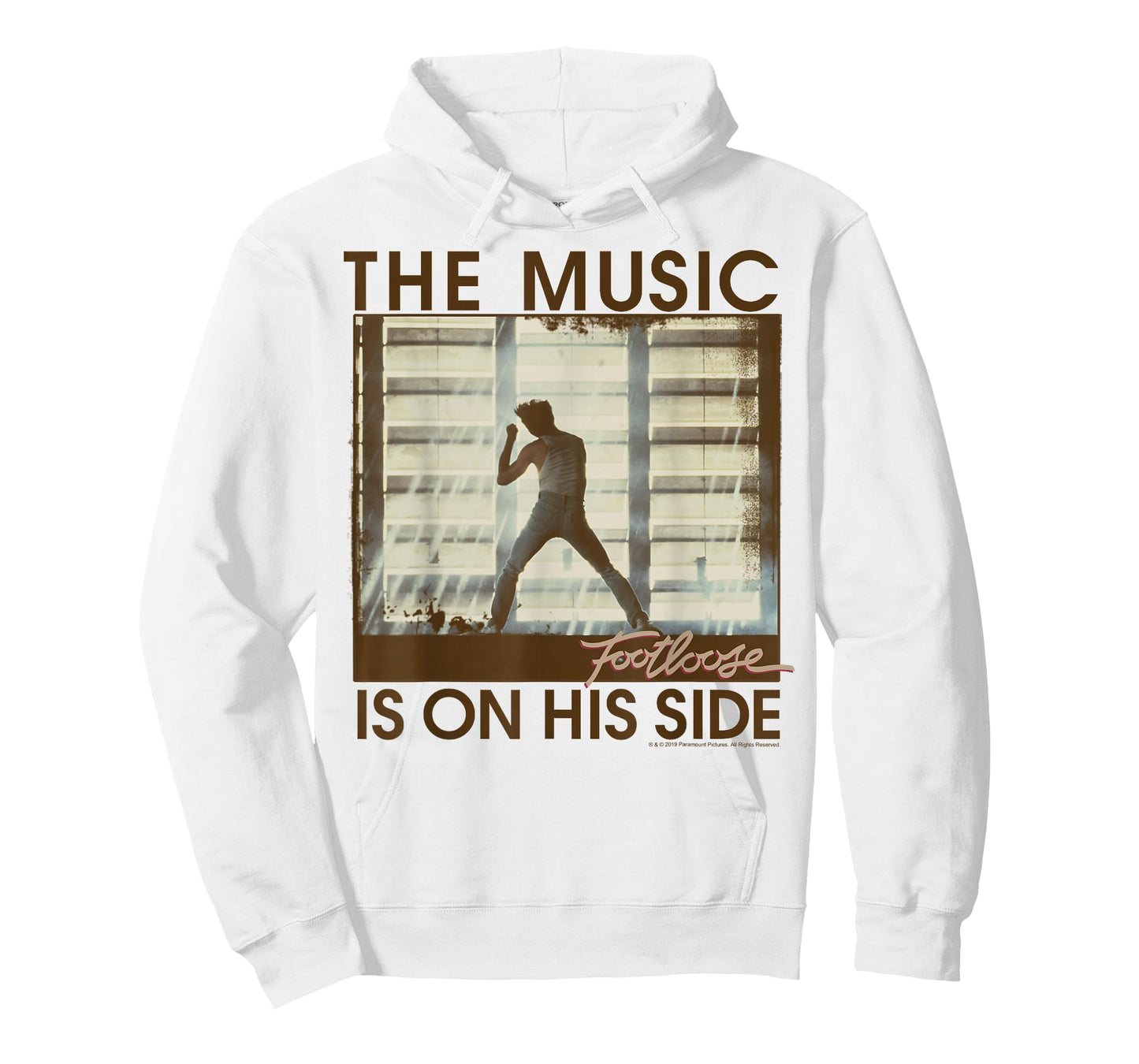 Footloose The Music Is On His Side Poster T-Shirt