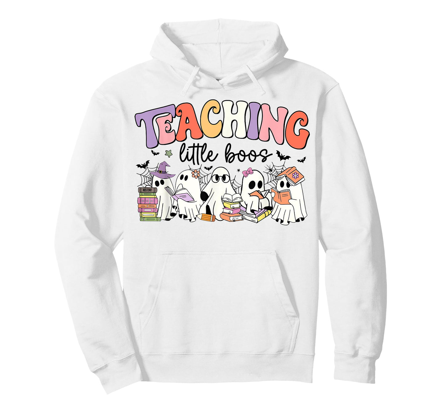 Teaching My Little Boos Teacher Ghost Teacher Halloween T-Shirt for Men Women Kids