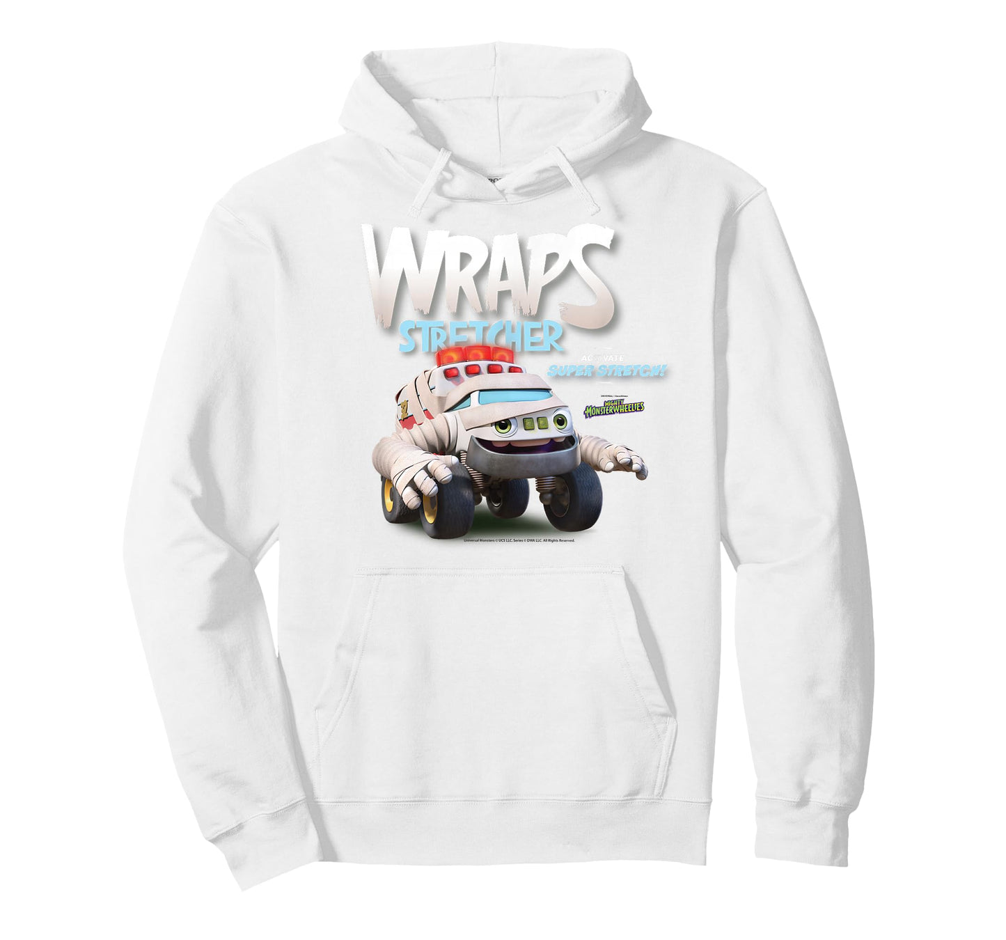 DreamWorks Mighty MonsterWheelies Wraps Stretcher T-Shirt