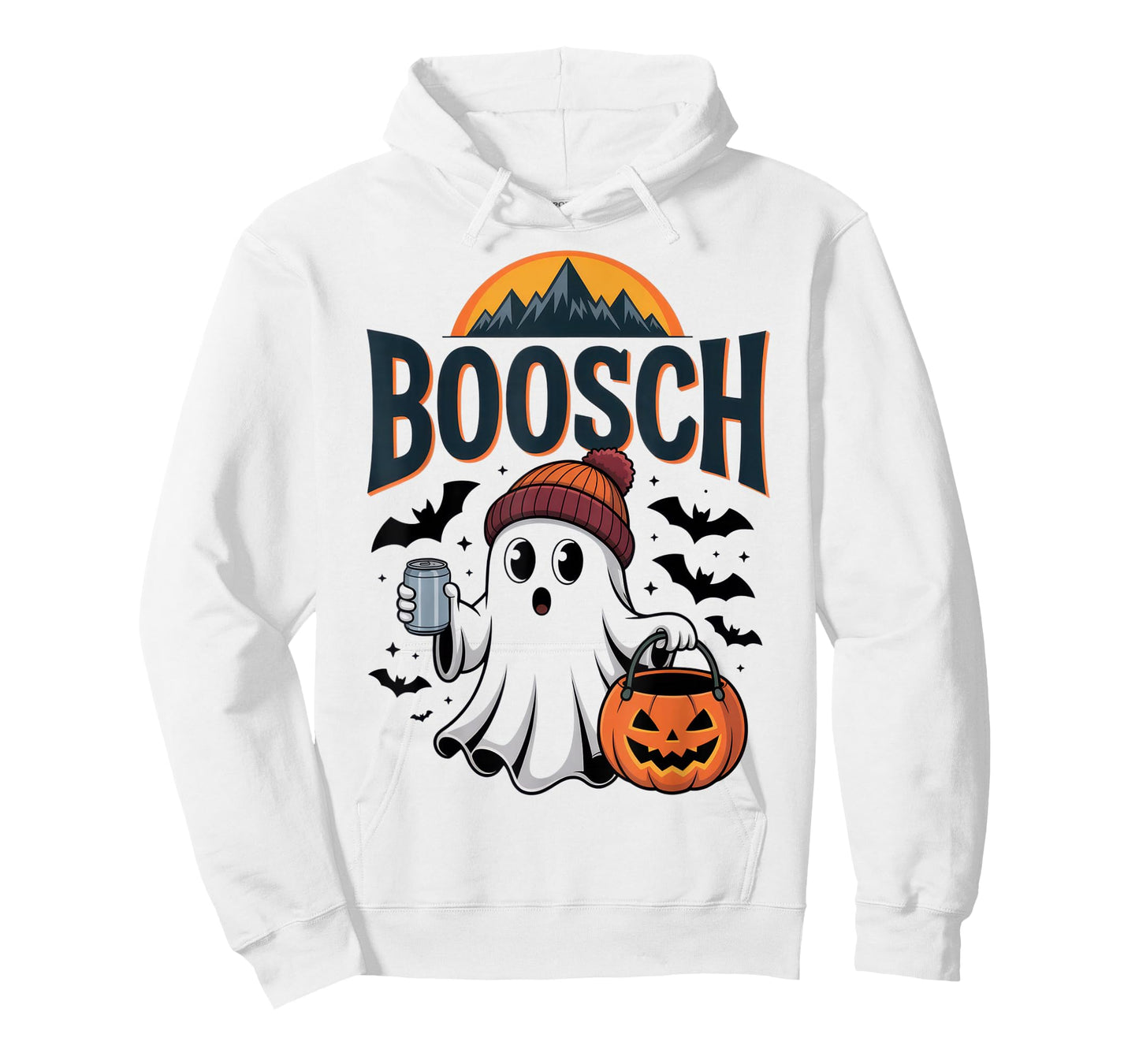 Boosch Ghost Party Vibe for Halloween Enthusiasts T-Shirt