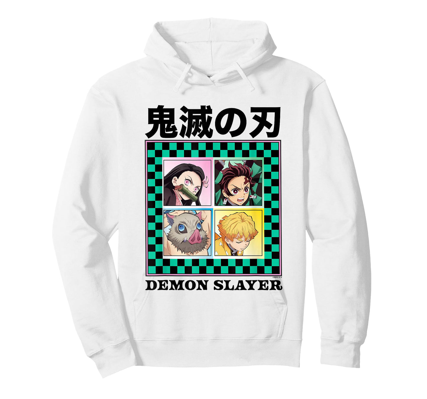Demon Slayer: Kimetsu no Yaiba Tanjiro Nezuko Zenitsu Faces T-Shirt