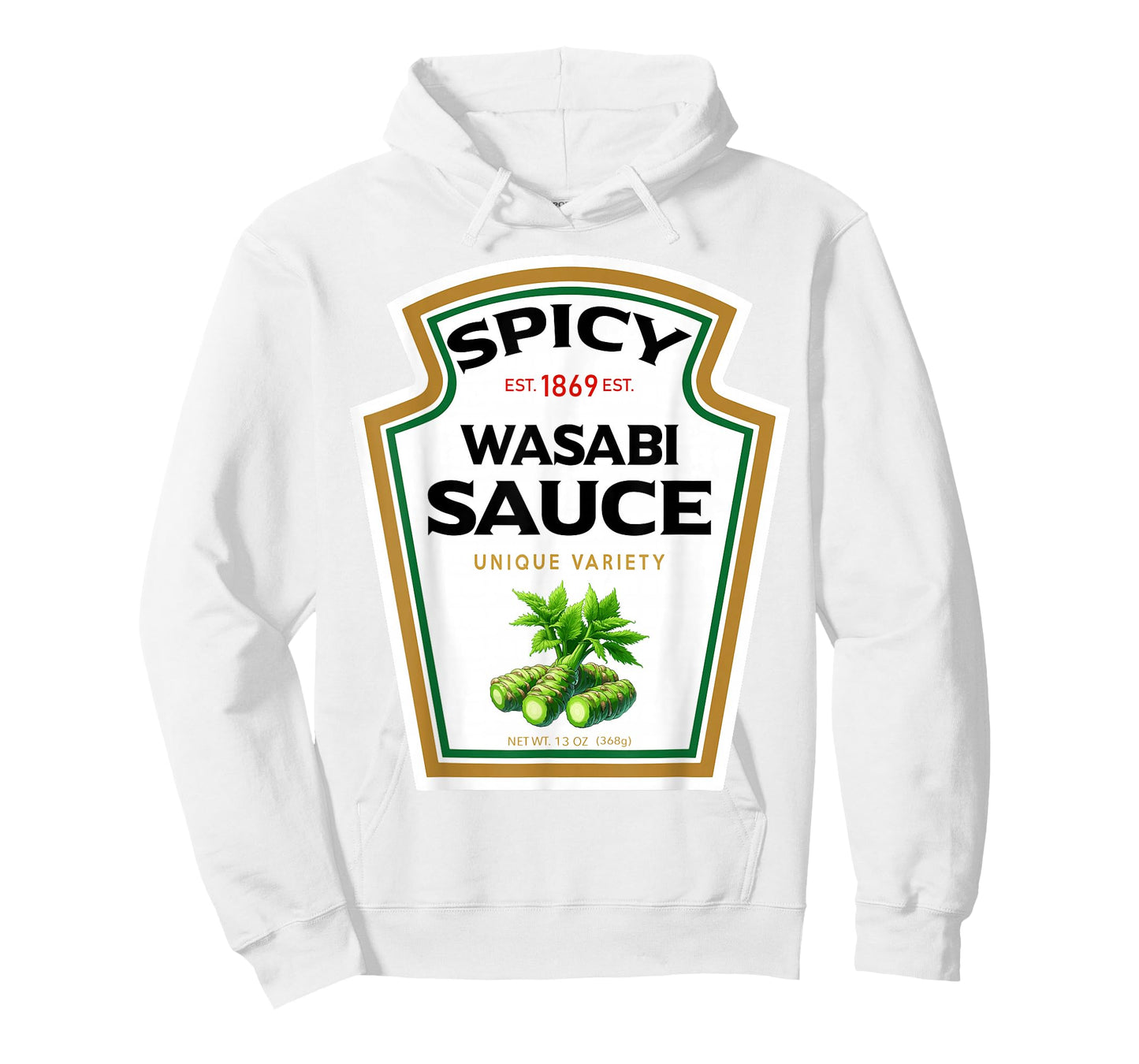 Spicy Wasabi Sauce Halloween Costume Matching Couples Group T-Shirt