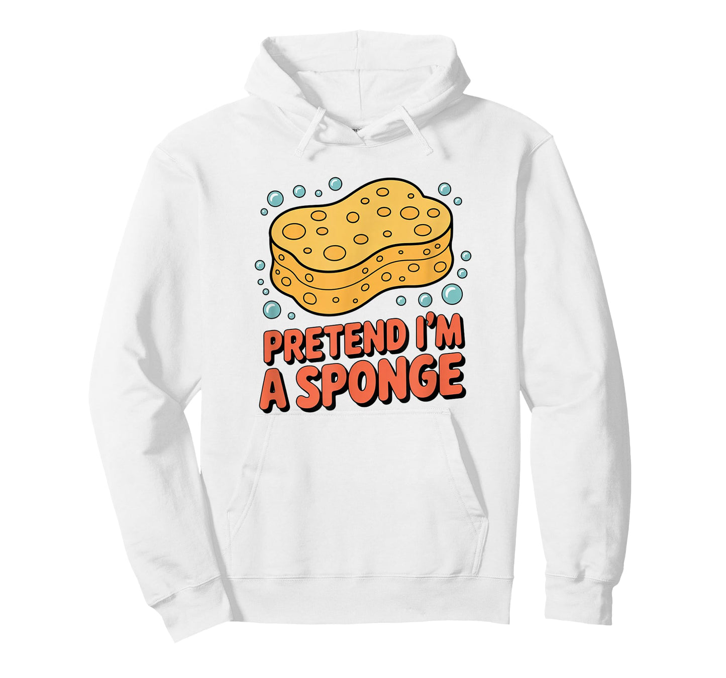Pretend I'm a Sponge, Halloween Costume Couples Matching T-Shirt