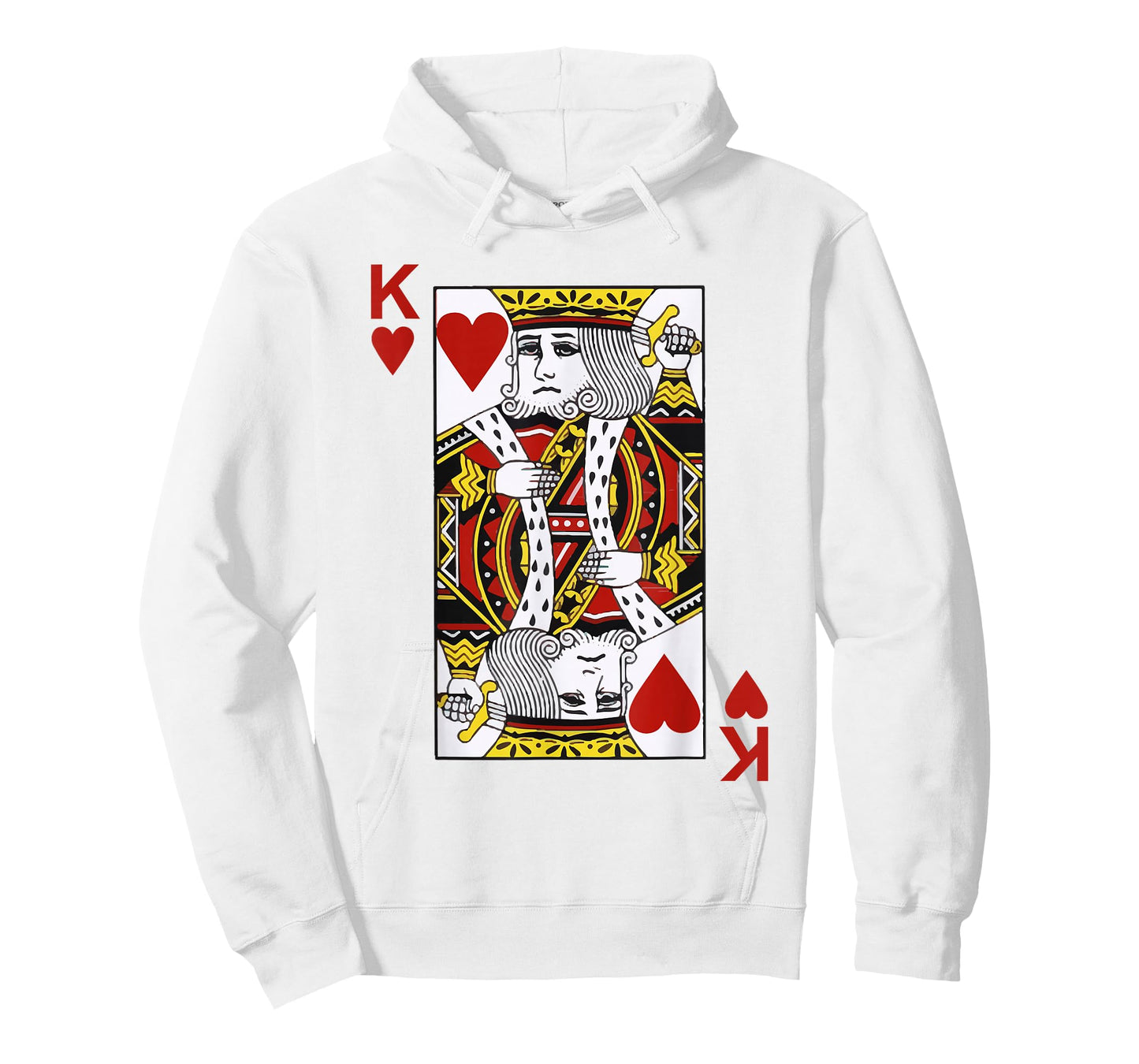 King of hearts Blackjack Cards Poker 21 K T-Shirt