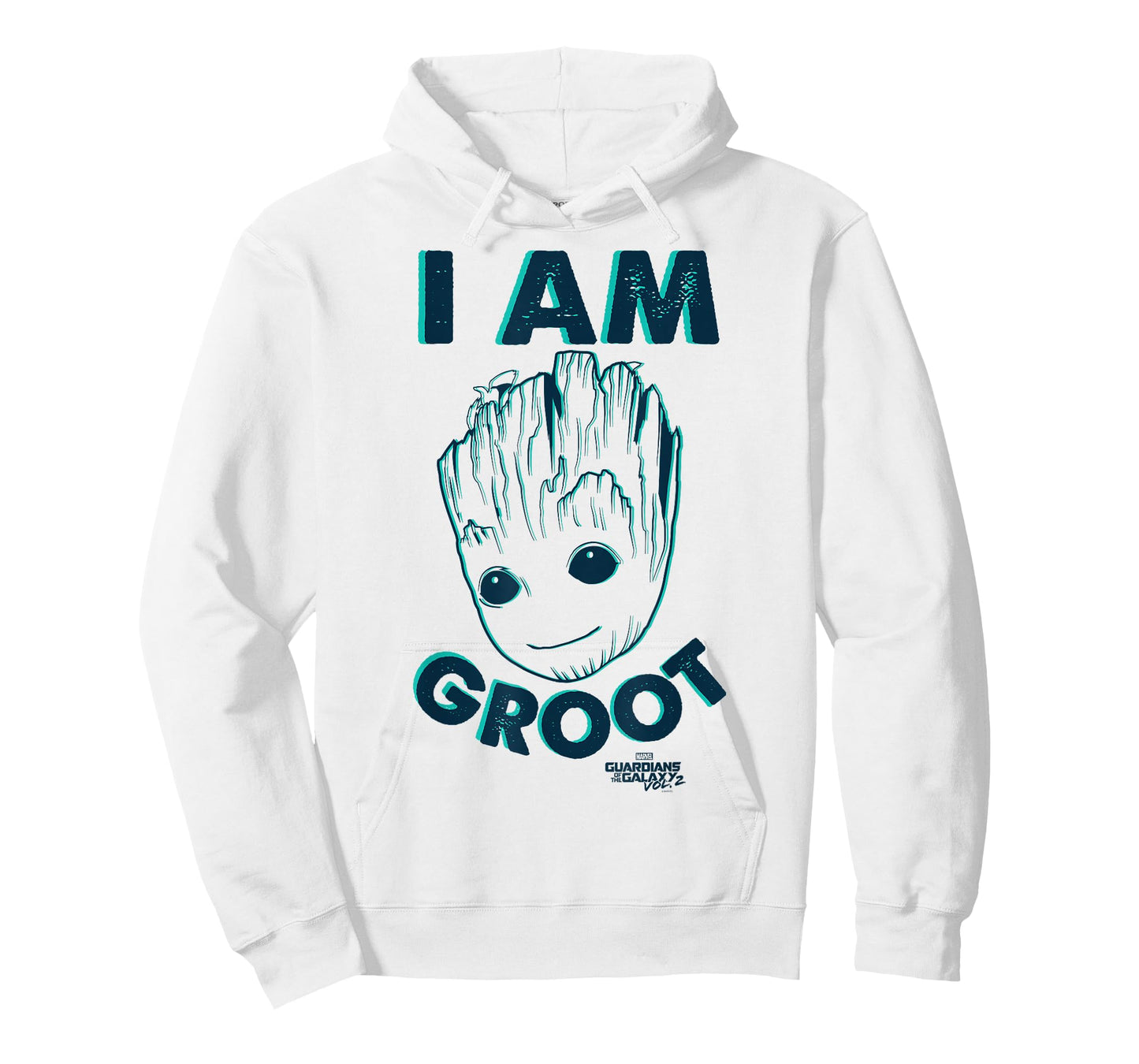 Marvel Guardians of The Galaxy Vol 2 Baby Groot Neon Sketch T-Shirt