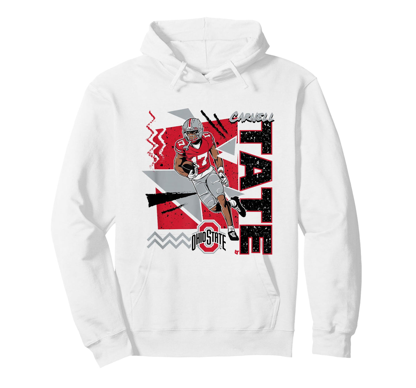 Ohio State Football: Carnell Tate 90s Style T-Shirt