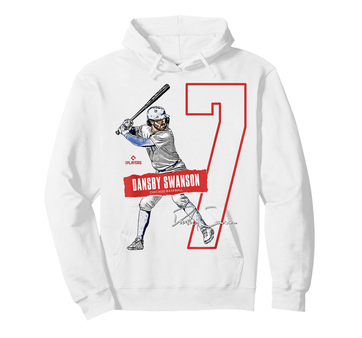 Dansby Swanson | Chicago Baseball Players | MLBDAN301N T-Shirt