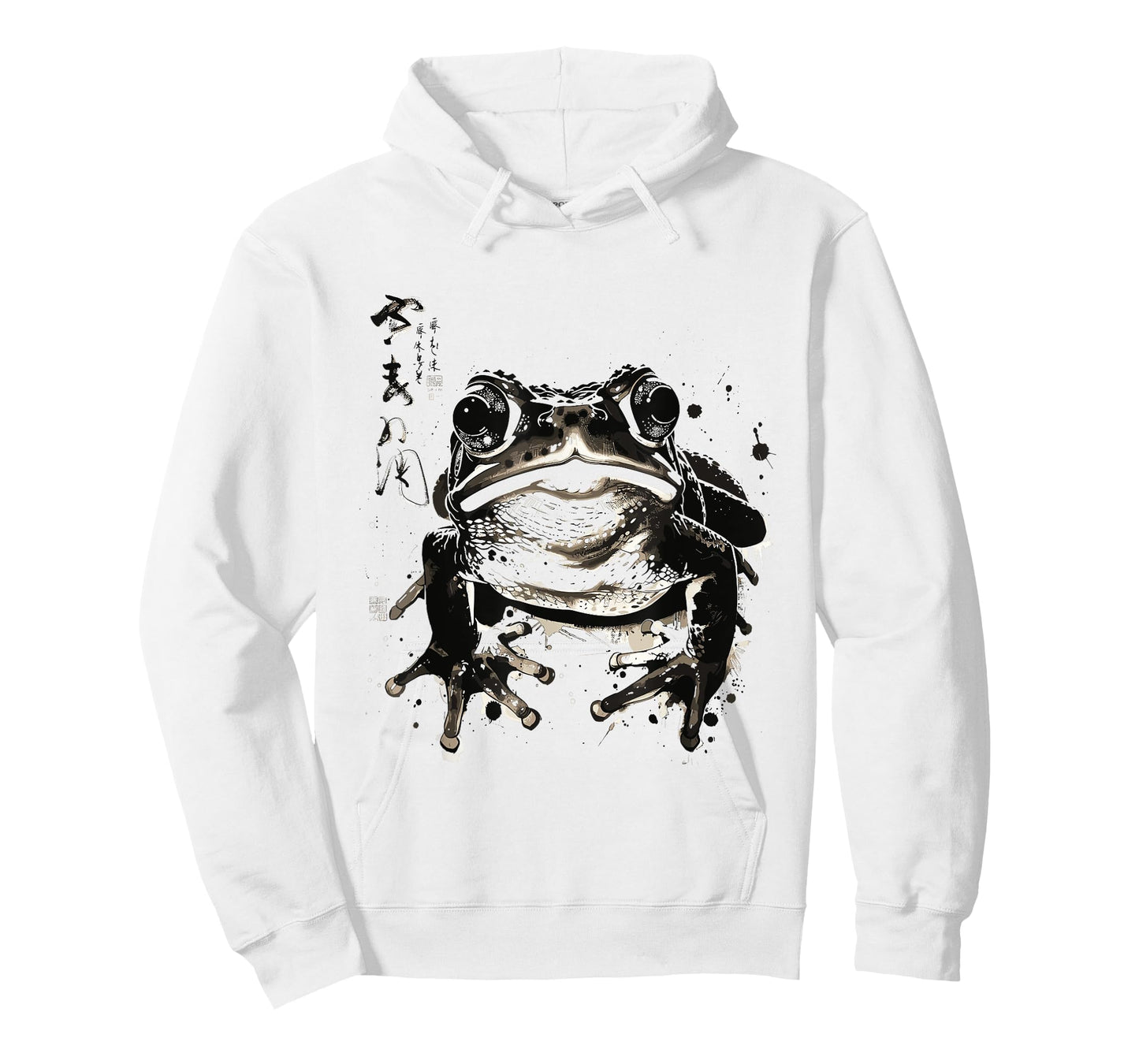 Grumpy Frog Japanese Art I Chonk Frog T-Shirt