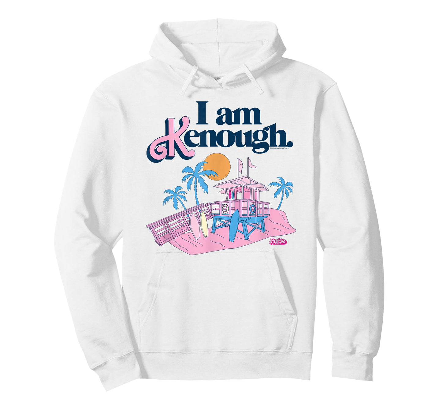 Barbie The Movie - I Am Kenough Lifeguard Stand T-Shirt