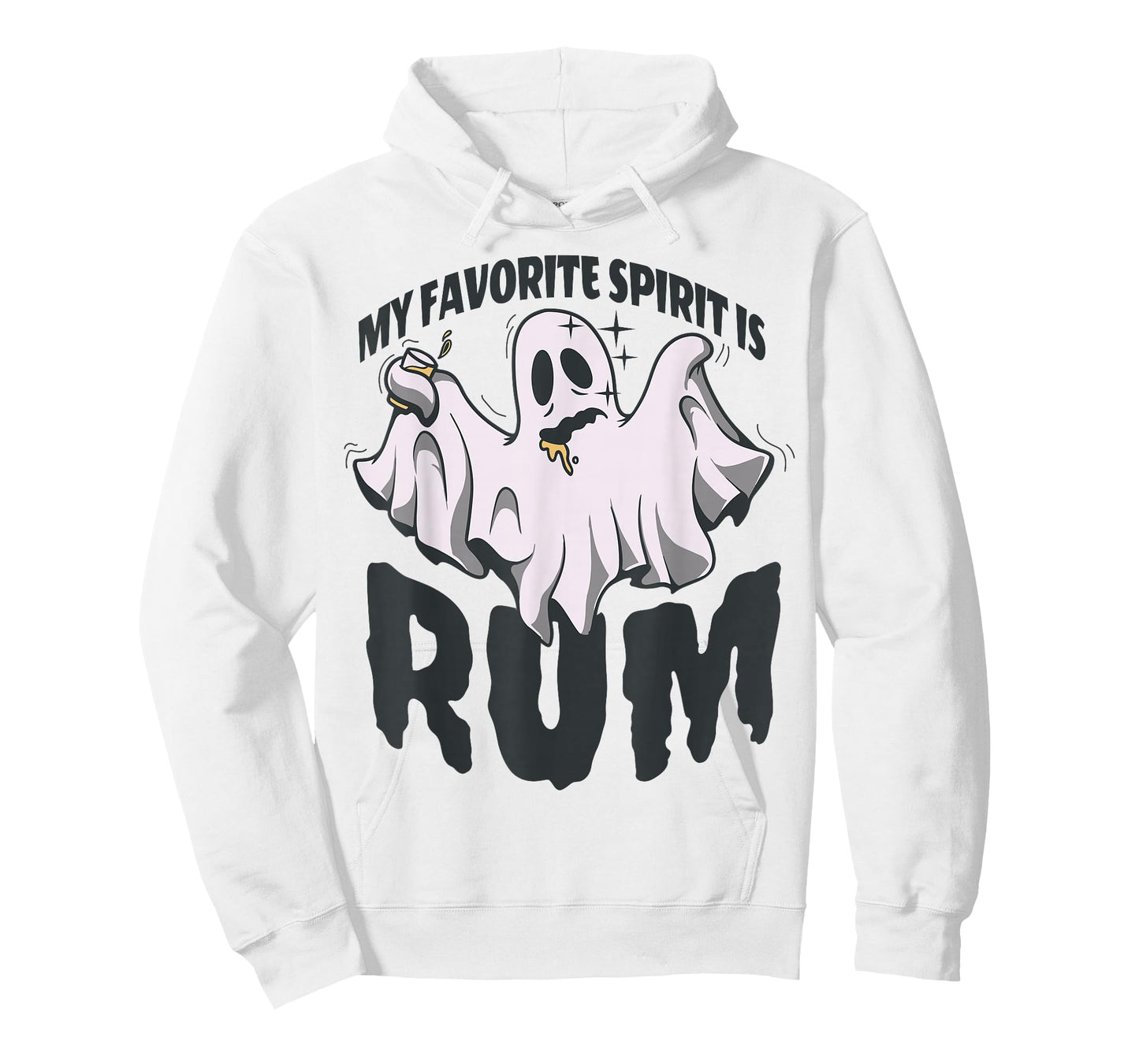 My Favorite Spirit Is Rum Funny Halloween T-Shirt