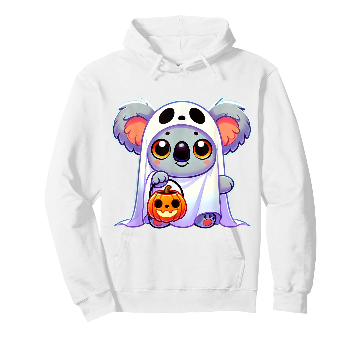 Koala Ghost Halloween Animal Men Women Kids T-Shirt