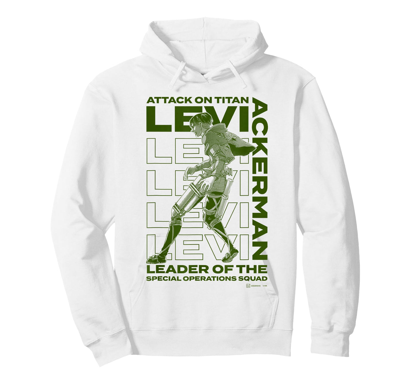 Attack on Titan The Captain Levi Ackerman Epic Big Portrait T-Shirt